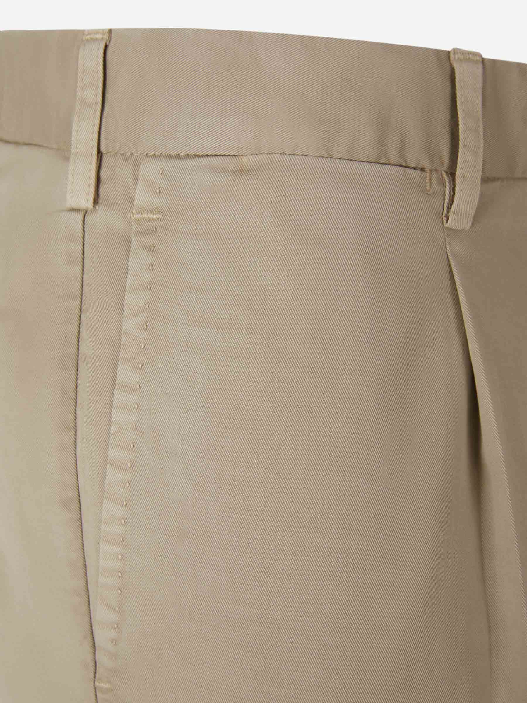Santa Eulalia Hombre Barcelona Pantalones Pinzas Algodón color Marrón sku 521-002702 06 - Foto 3