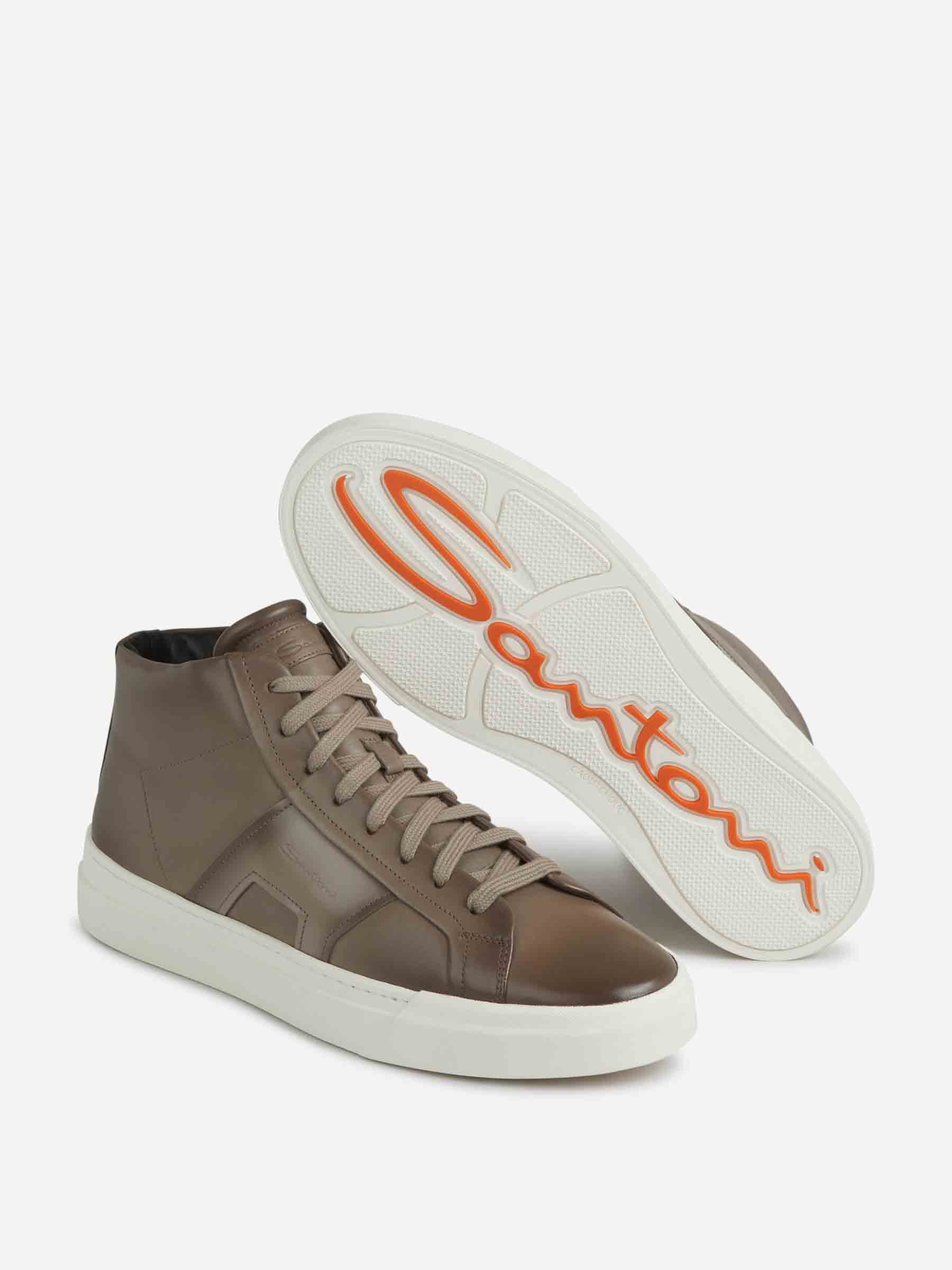 Santoni Hombre Barcelona Sneakers Double Buckle color Marrón sku 616-002846 01 - Foto 4