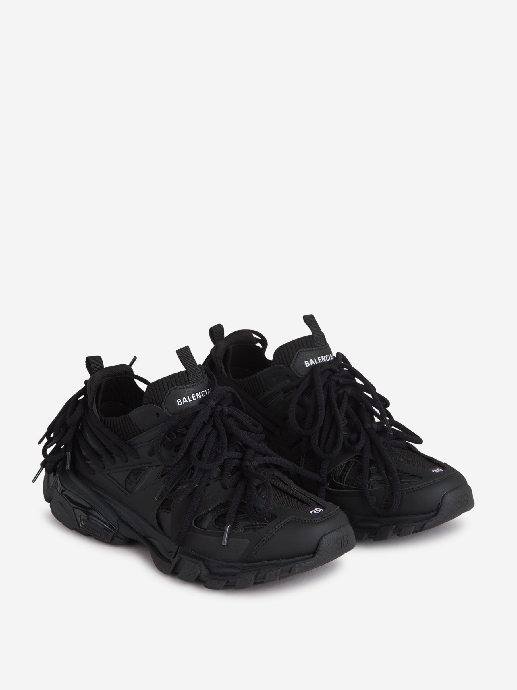 Balenciaga Hombre Barcelona Sneakers Track Laces color Negro sku 616-002752 01 - Foto 2