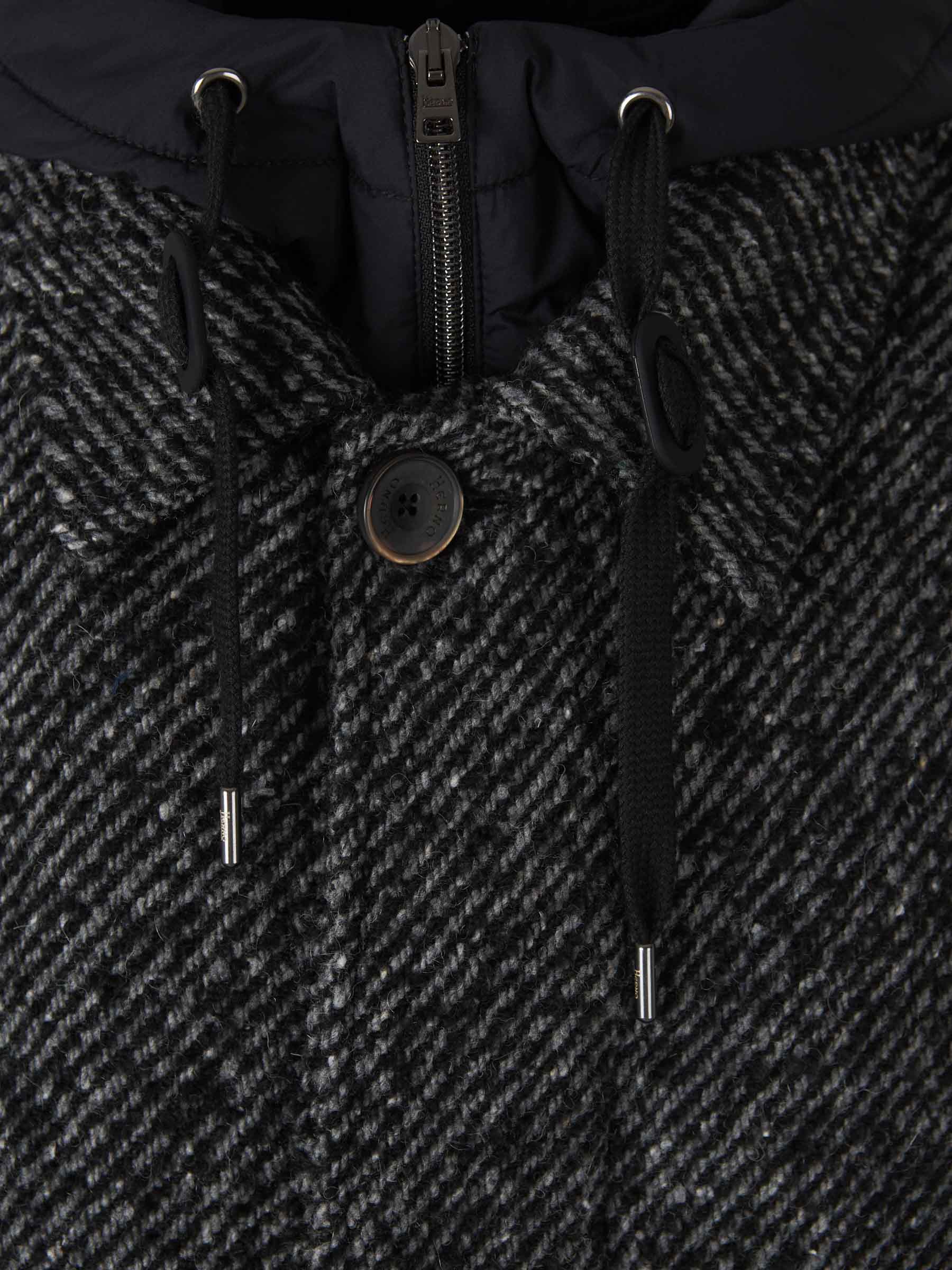 Herno Hombre Barcelona Abrigo Lana color Negro sku 341-000524 01 - Foto 3