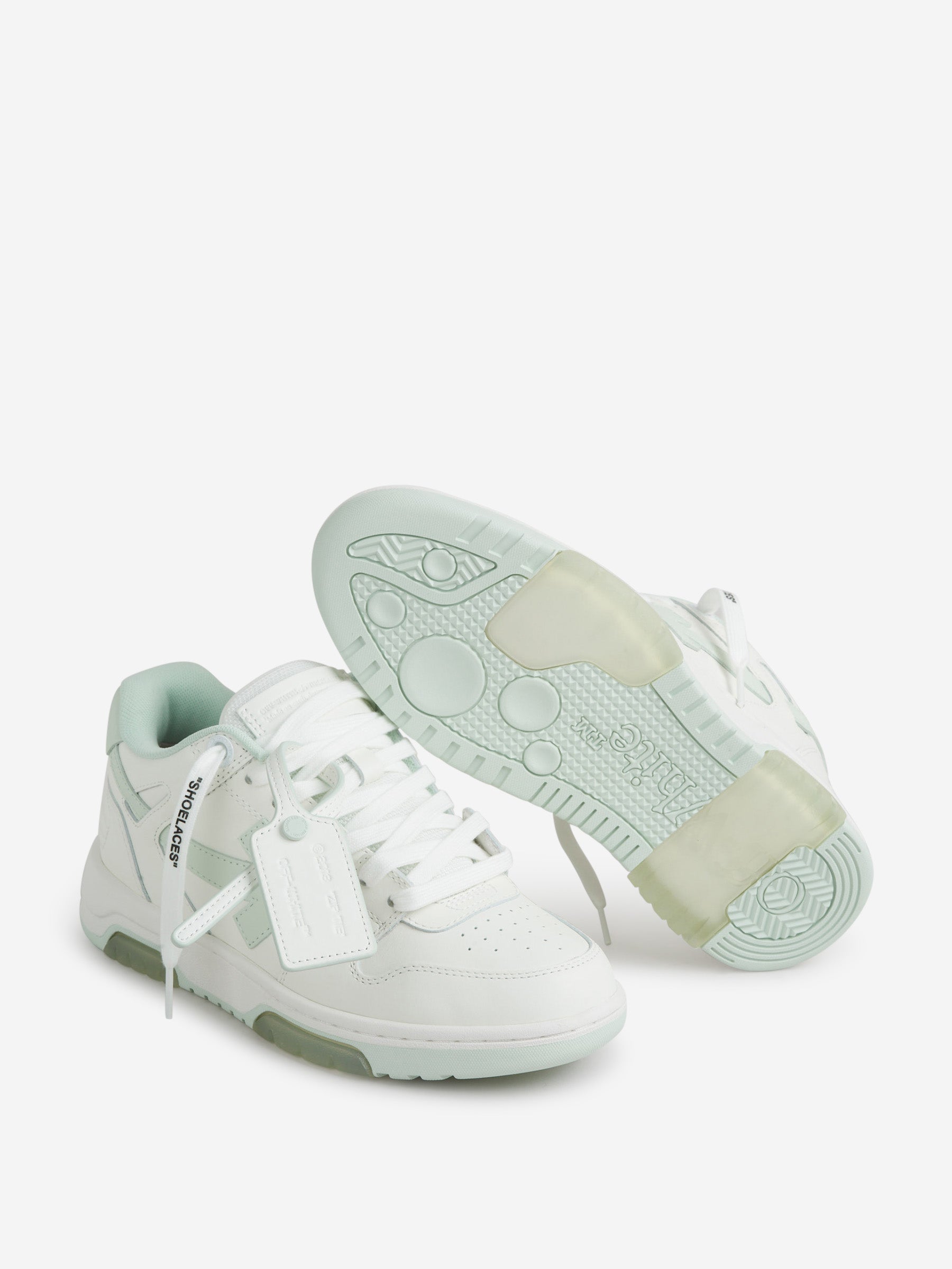 Off-White Mujer Barcelona Sneakers Out Of Office color Verde Menta sku 806-000342 01 - Foto 4