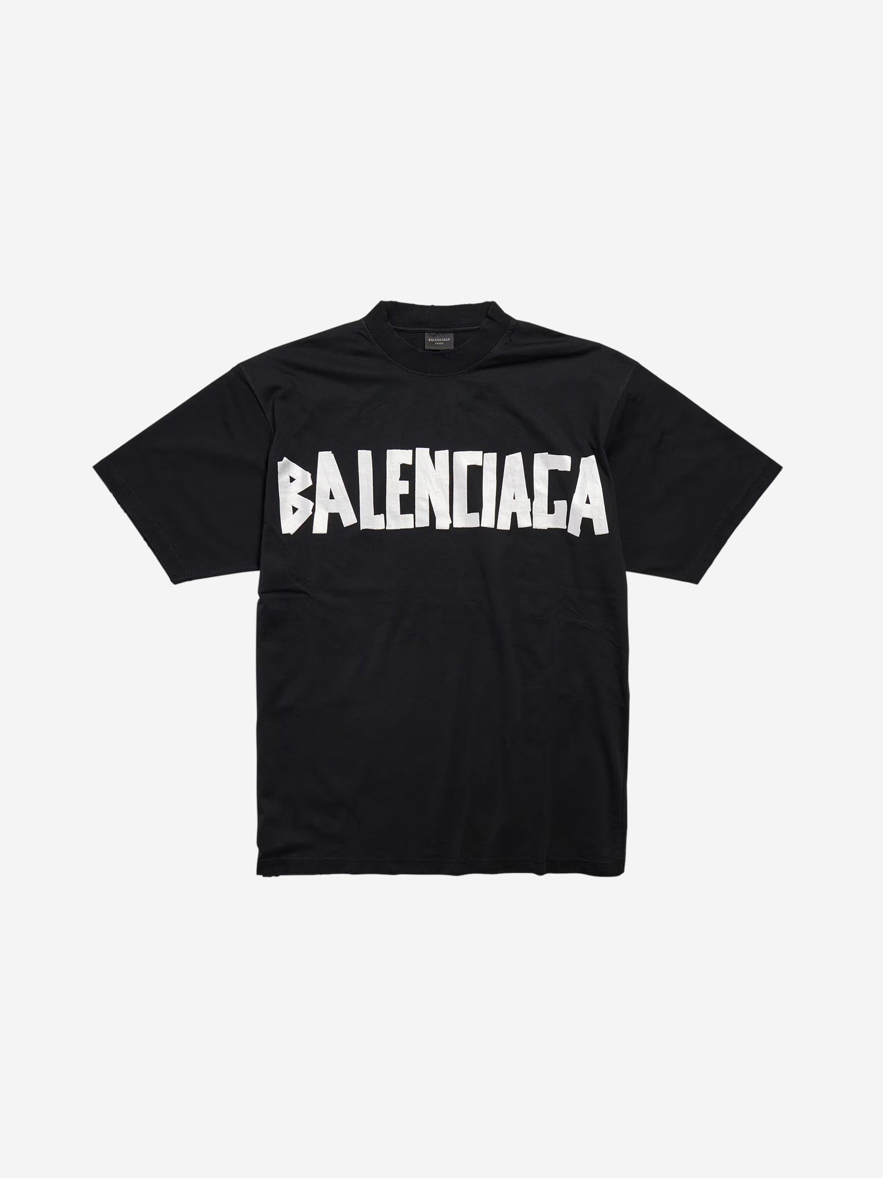 Balenciaga – Vintage Cotton T-shirt Hombre 553-003968 01