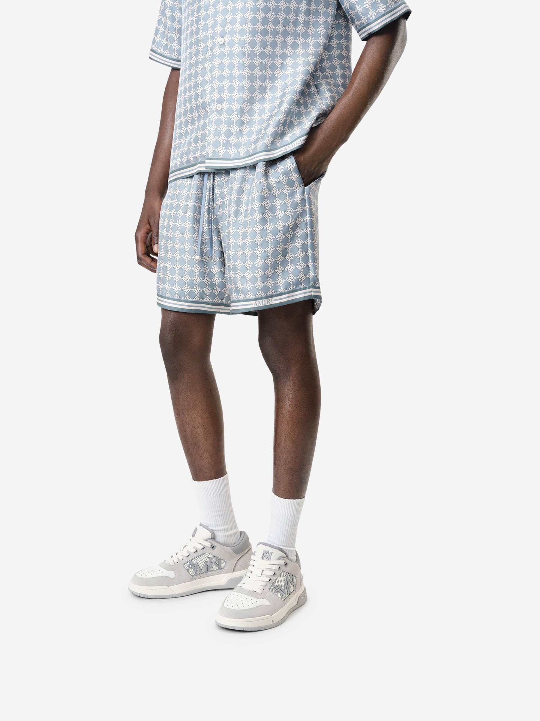 Amiri Hombre Barcelona Bermudas MA Quad color Azul sku 523-001048 01 - Foto 3