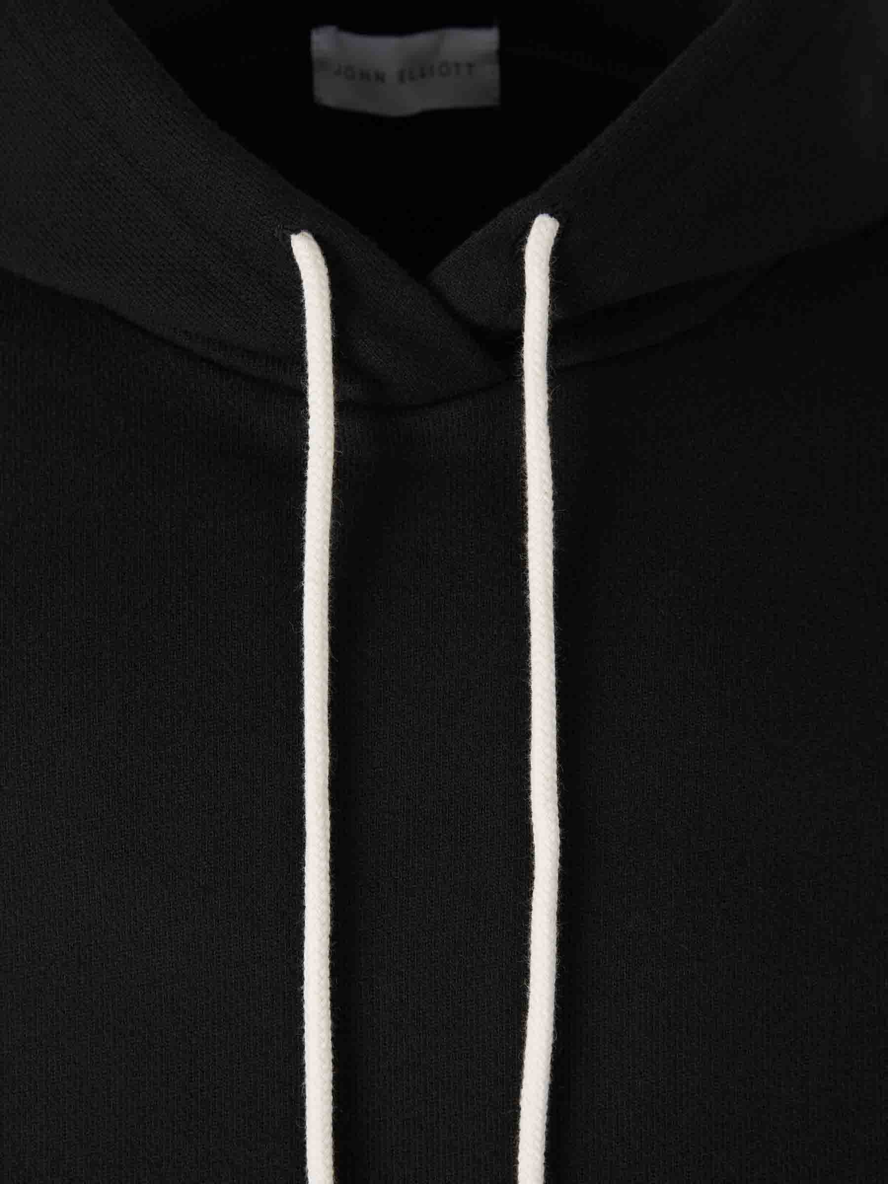 John Elliott Hombre Barcelona Sudadera Capucha Algodón color Negro sku 545-001740 01 - Foto 3