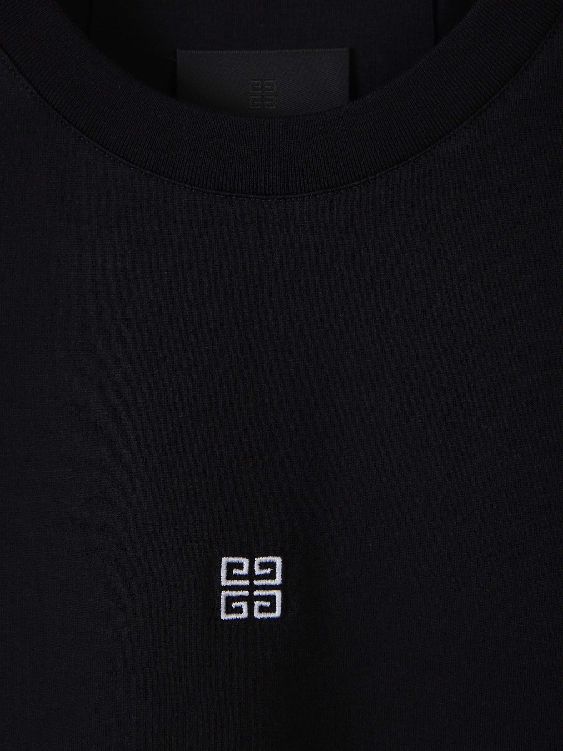 Givenchy Hombre Barcelona Camiseta Algodón Logo color Negro sku 553-003761 01 - Foto 3