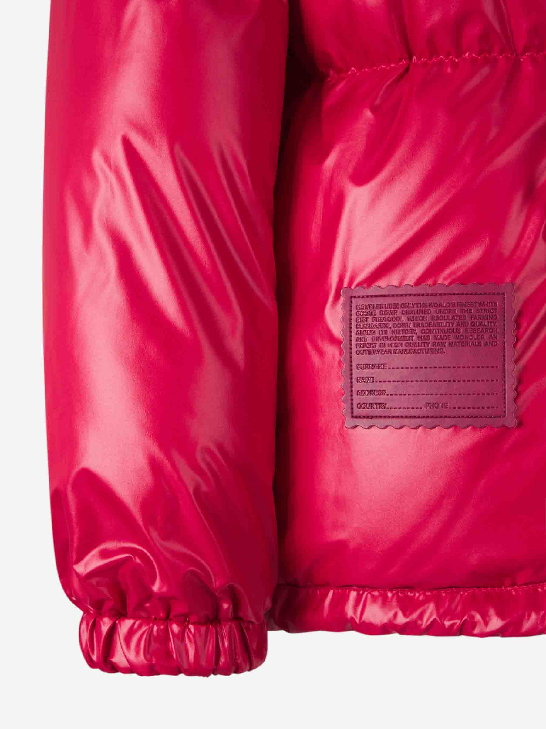 Moncler Verone Chaqueta Acolchada Logo color Burdeos sku 774-000506 02 - Foto 14