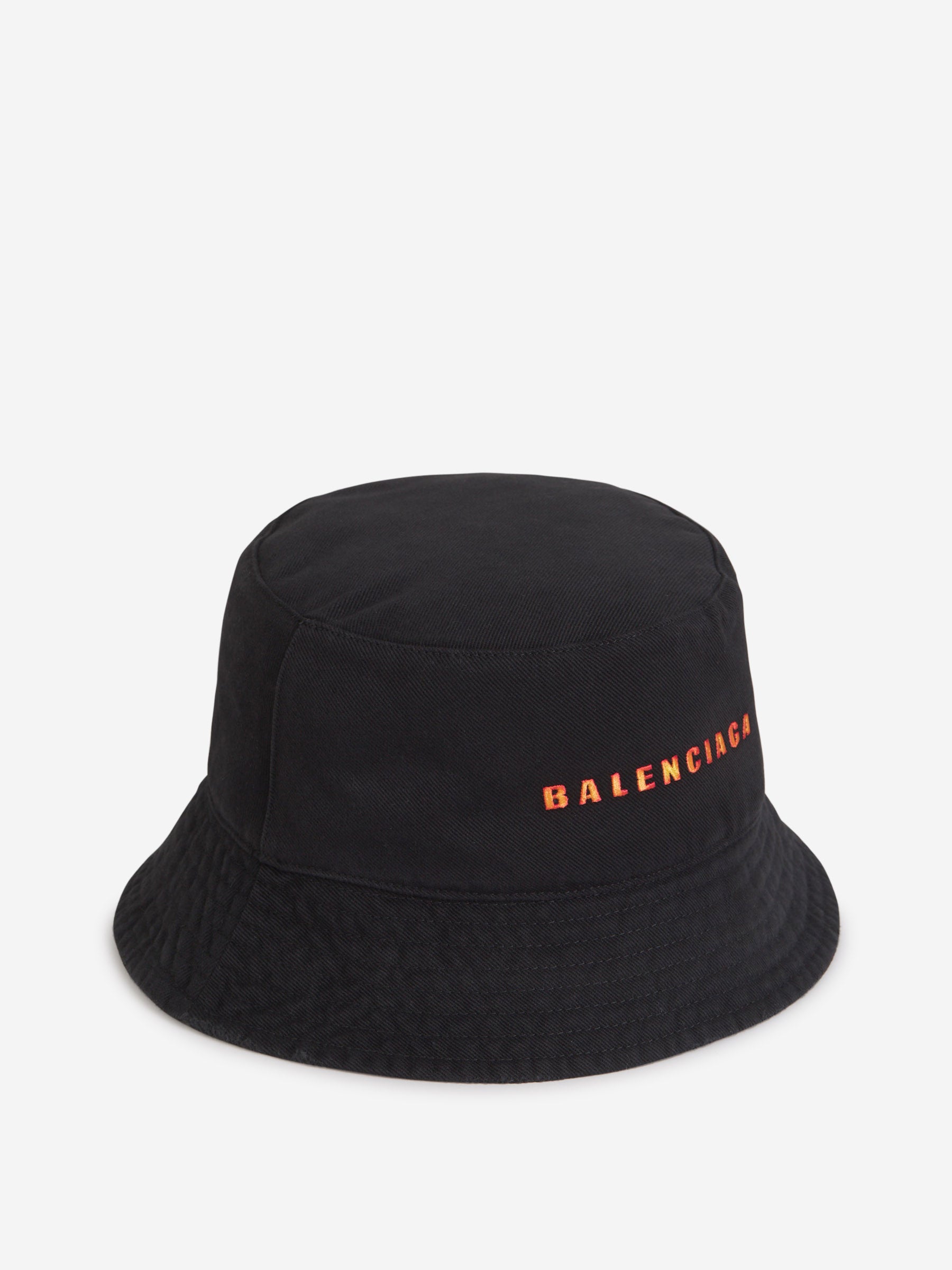 Balenciaga Hombre Barcelona Sombrero Pescador Burning Unity color Negro sku 695-001520 01 - Foto 2