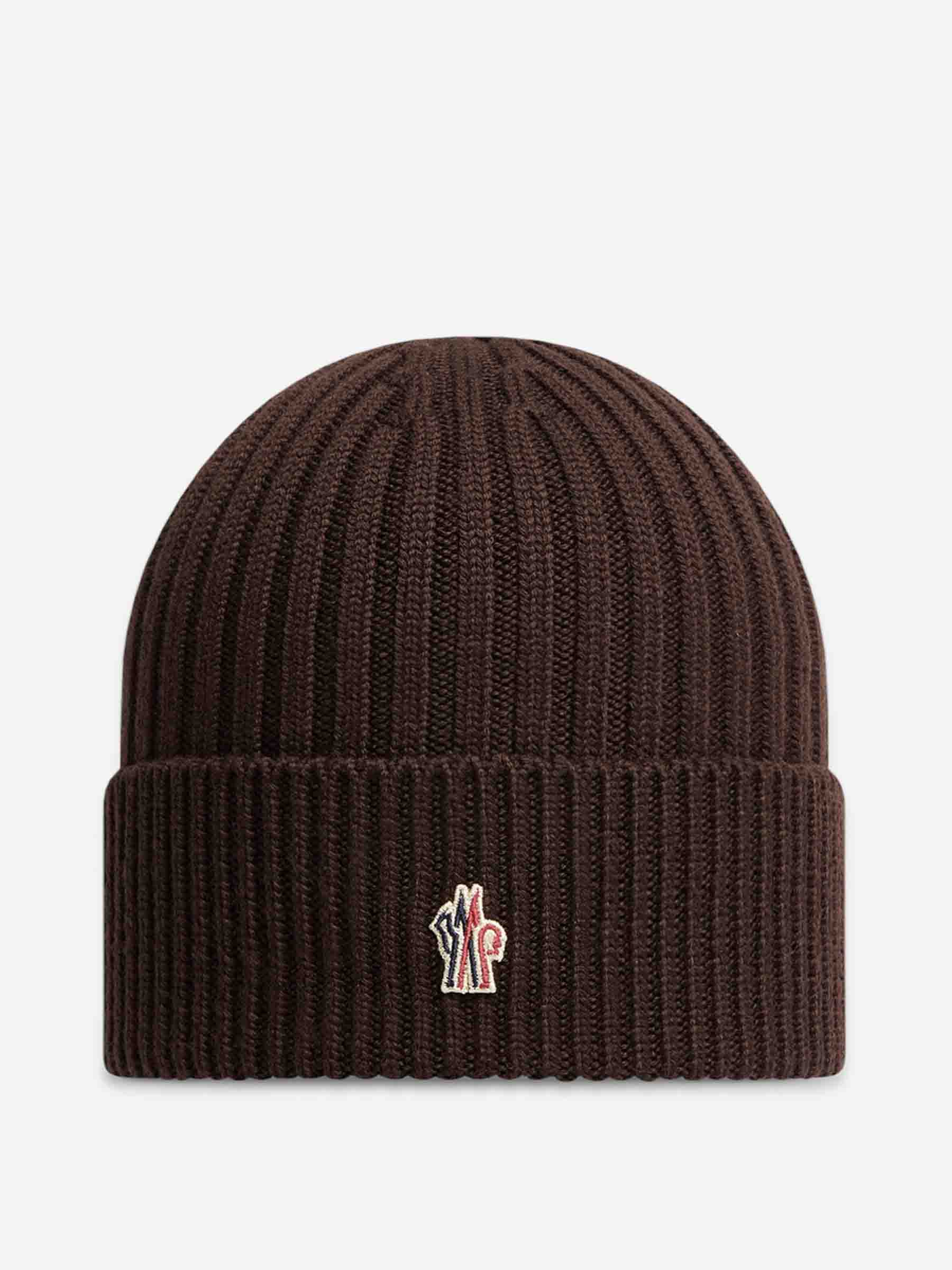 Moncler Grenoble Logo Wool Cap Hombre 695 001525 02