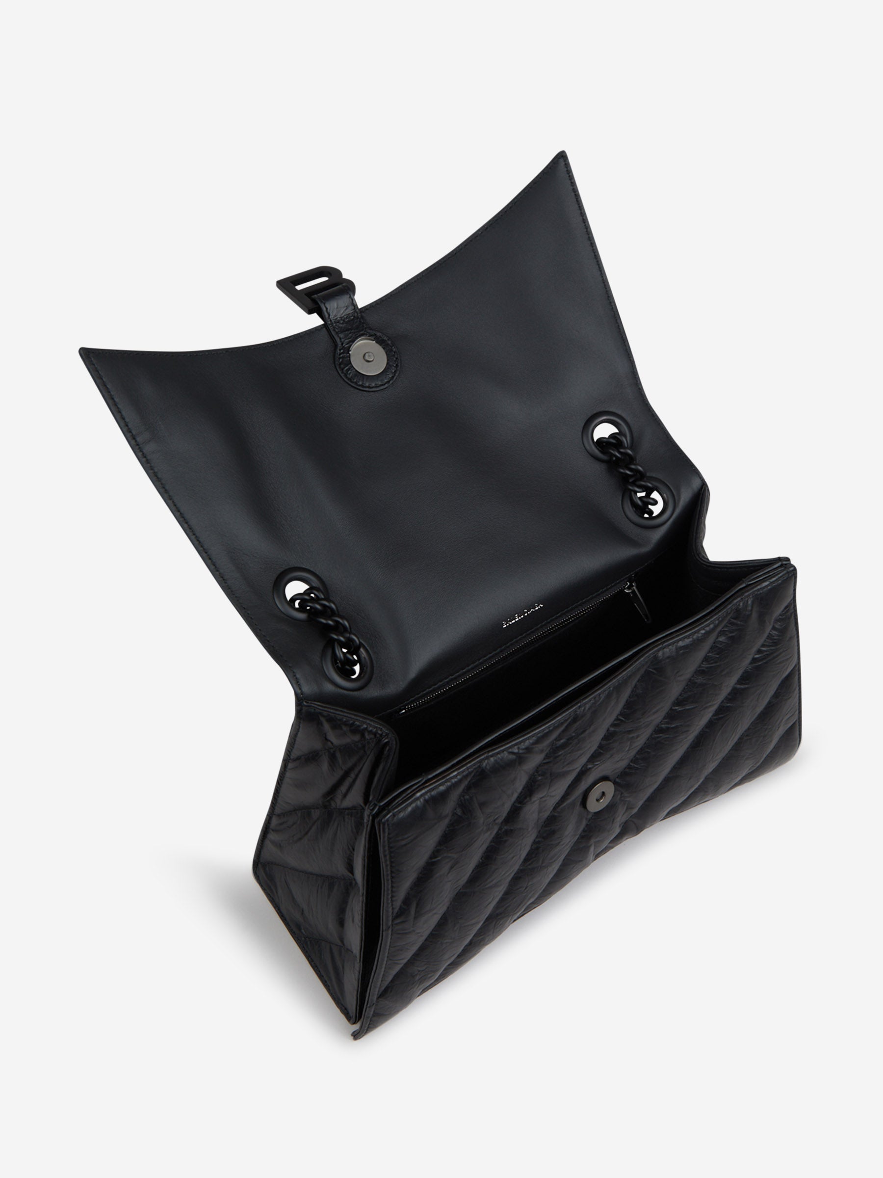 Balenciaga Mujer Barcelona Bolso Hombro Crush color Negro sku 810-007685 01 - Foto 4