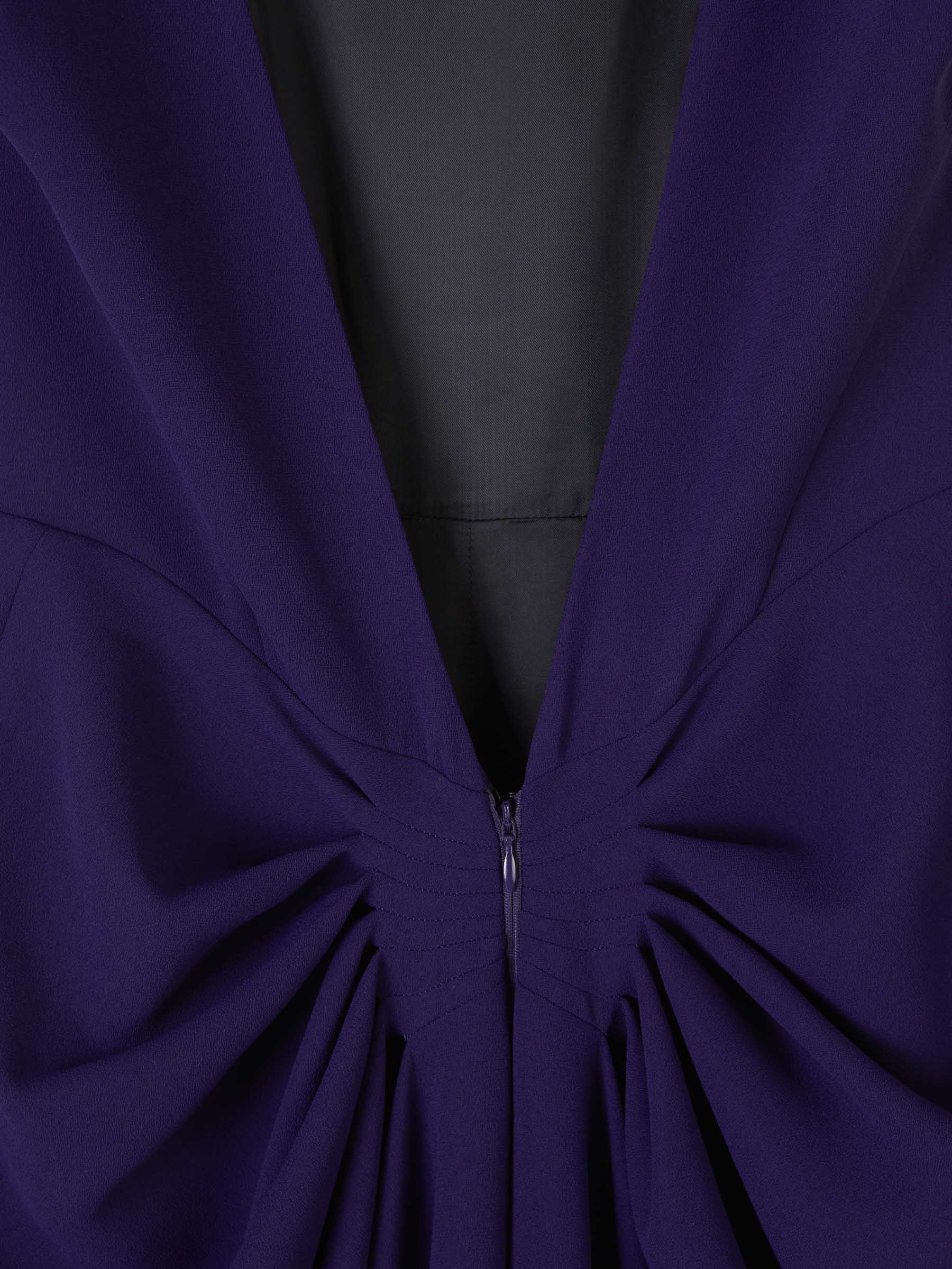 Dries Van Noten Mujer Barcelona Vestido Maxi Danama color Violeta sku 732-001343 01 - Foto 3