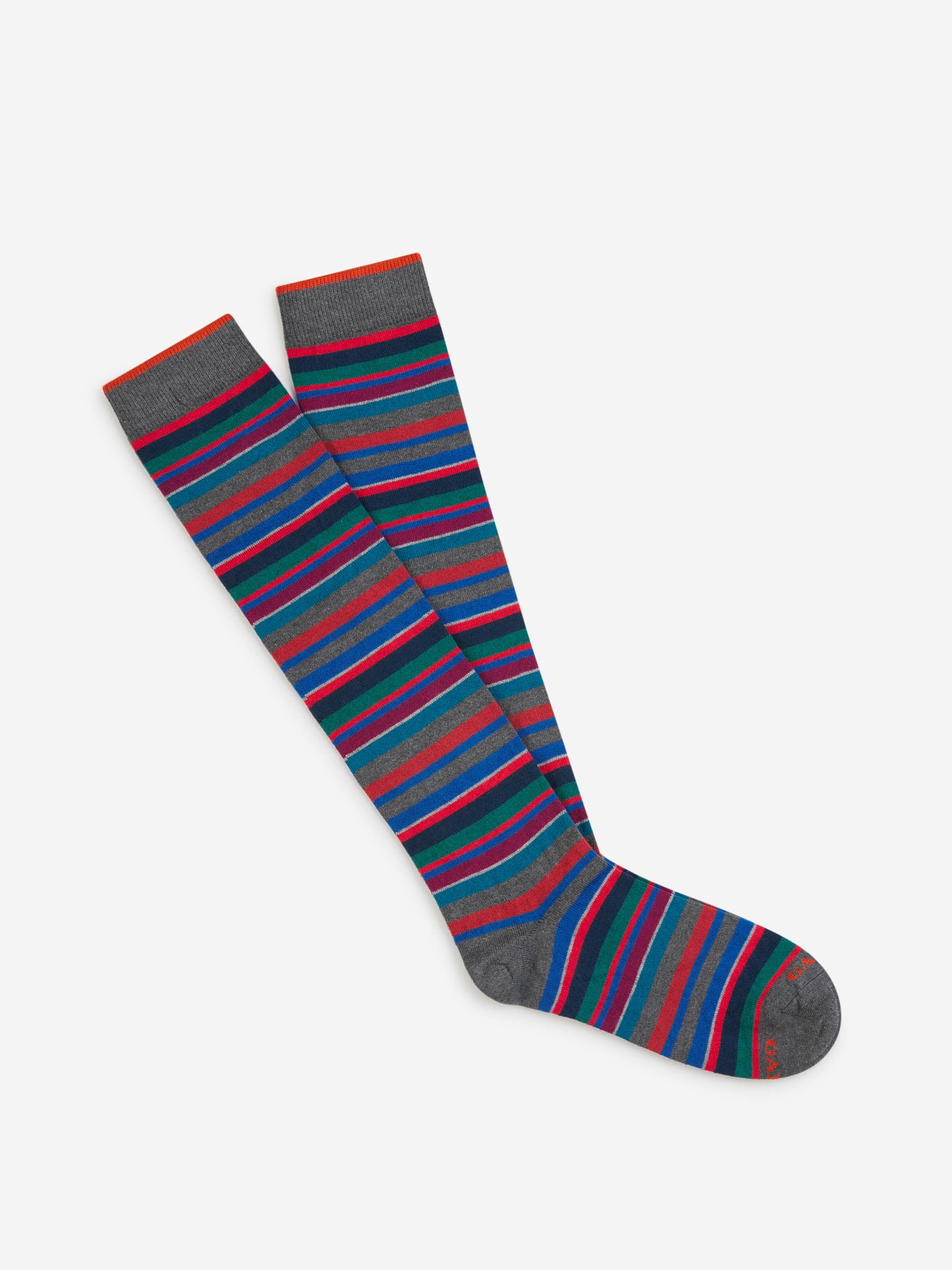 Gallo Hombre Barcelona Calcetines Micro Rayas color Gris Carbon sku 641-000193 01 - Foto 1