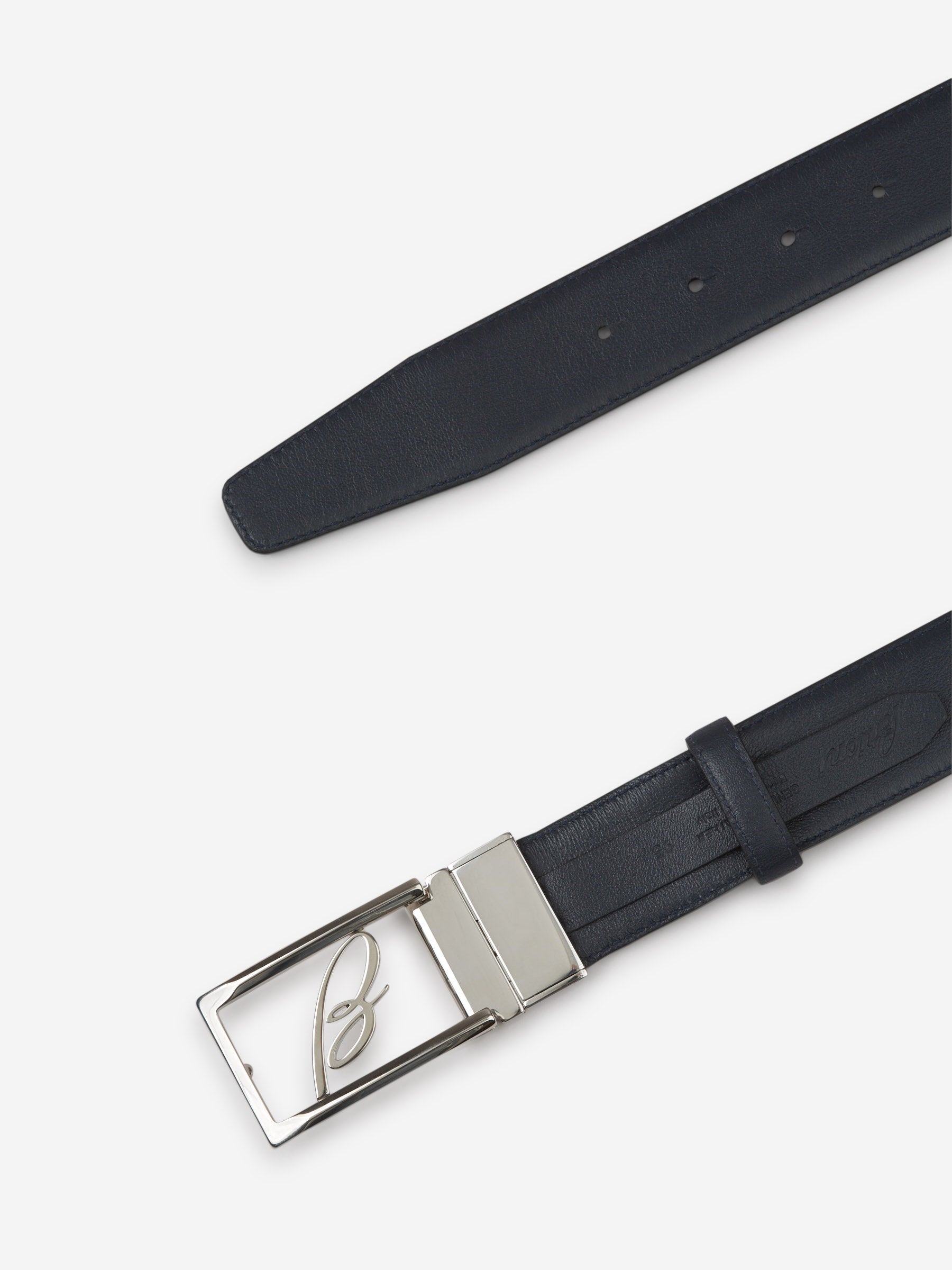 Brioni Hombre Barcelona Cinturón Reversible Piel color Negro sku 621-000254 02 - Foto 4