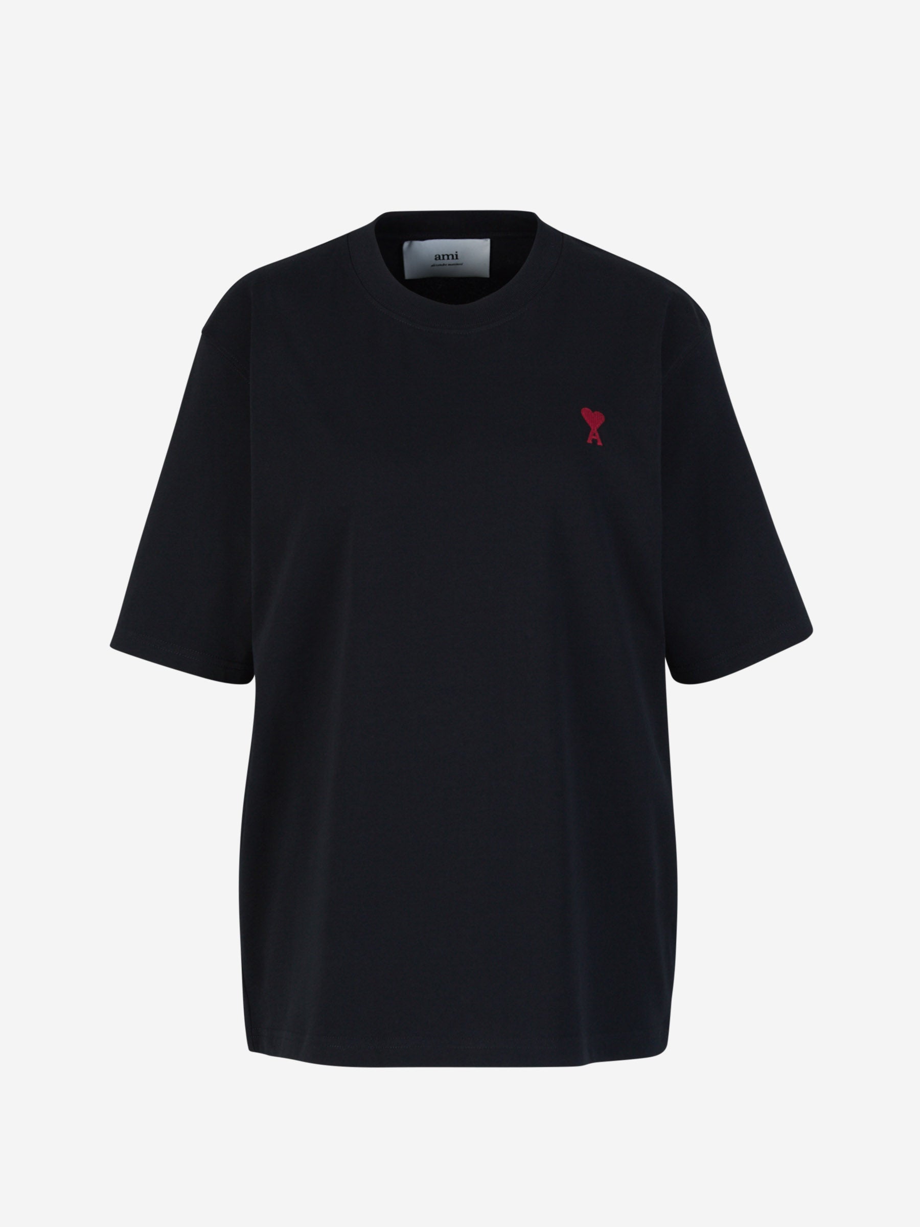 Ami Paris – Ami Paris Cotton Logo T-shirt in Barcelona or Shop