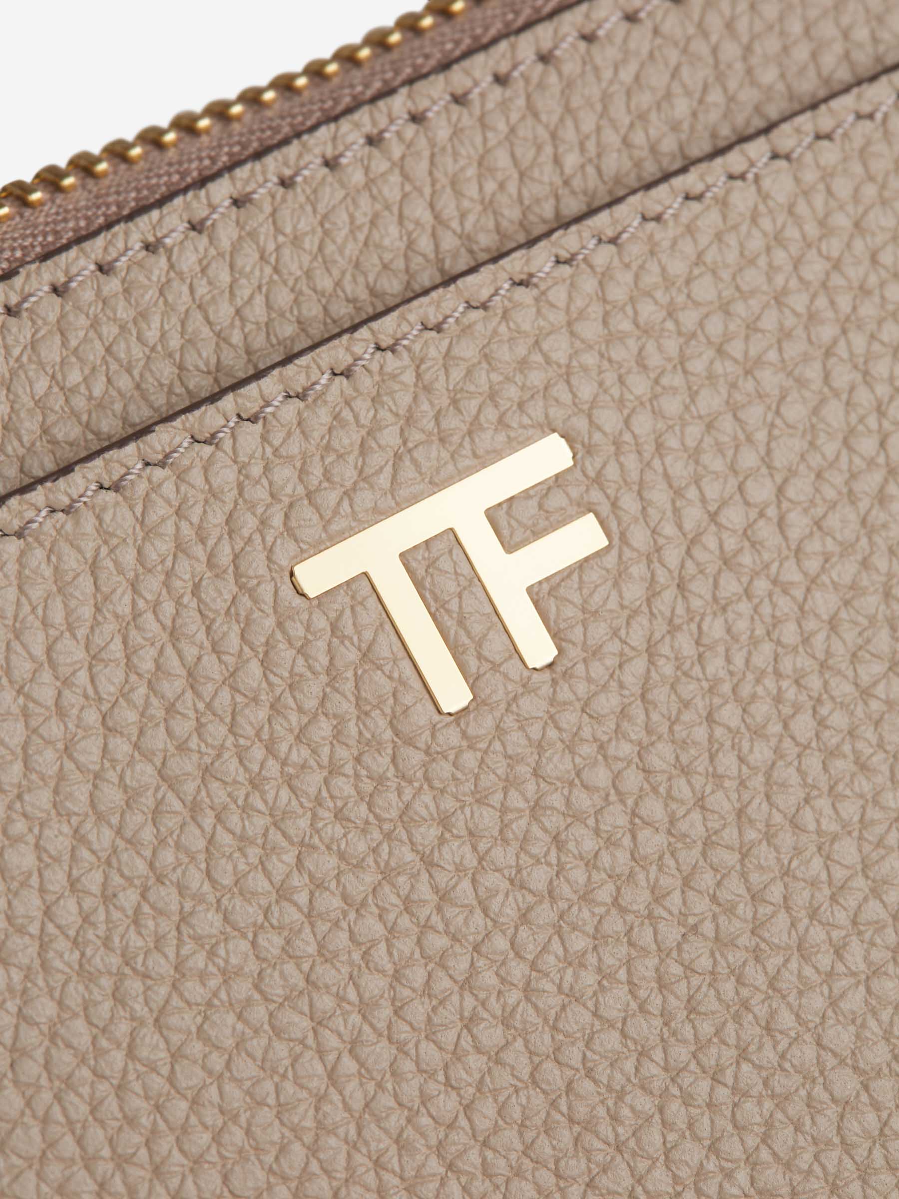 Tom Ford Mujer Barcelona Monedero Logo Piel color Negro sku 820-000680 01 - Foto 4