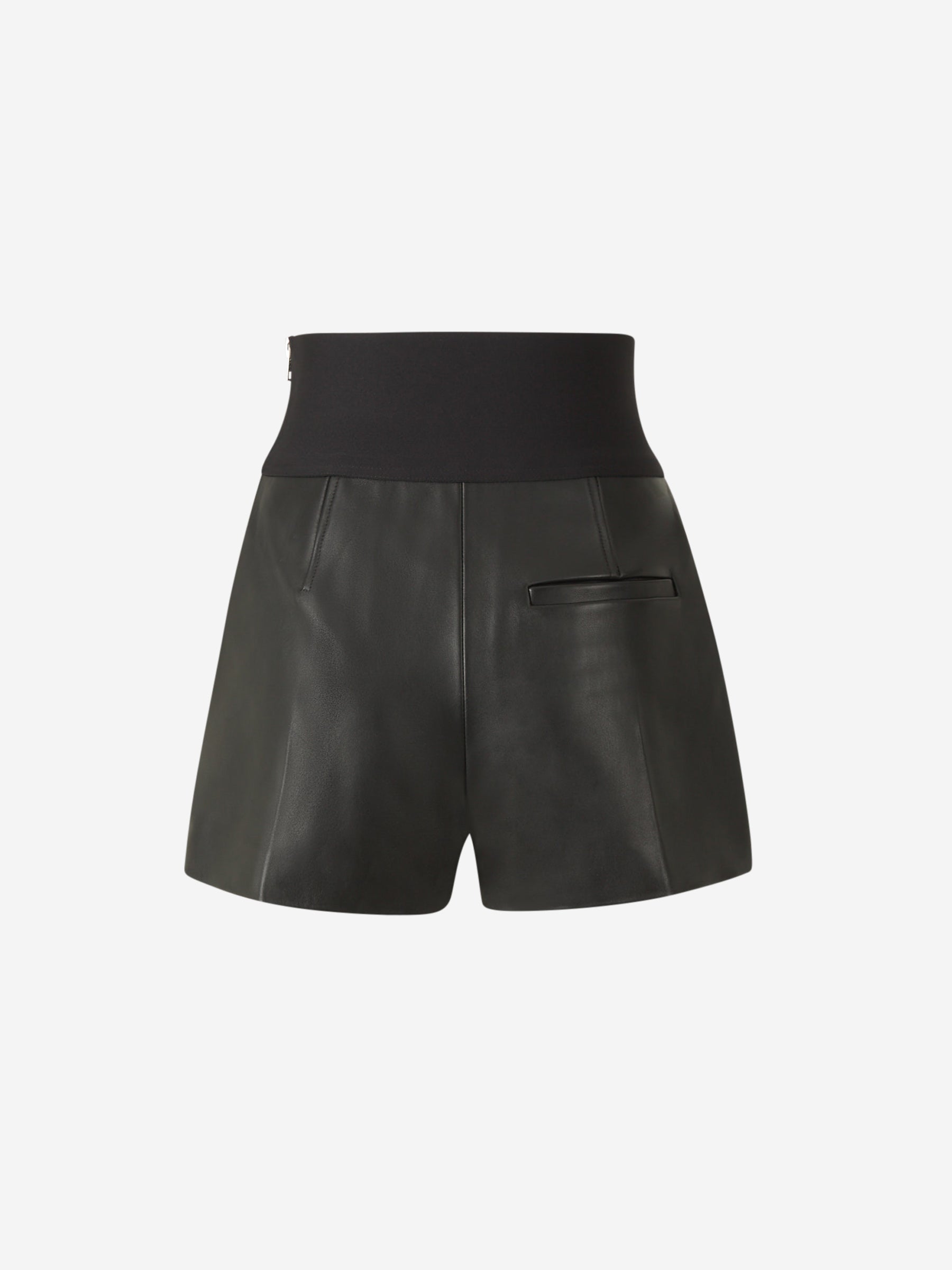 Alexander Wang Mujer Barcelona Shorts Piel Safari color Negro sku 762-000483 01 - Foto 3