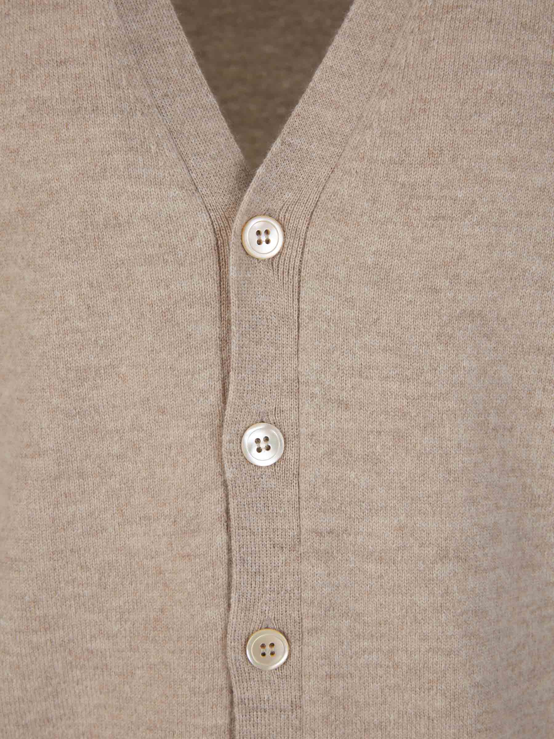 Santa Eulalia Hombre Barcelona Cárdigan Punto Lana color Crema sku 543-000945 02 - Foto 3