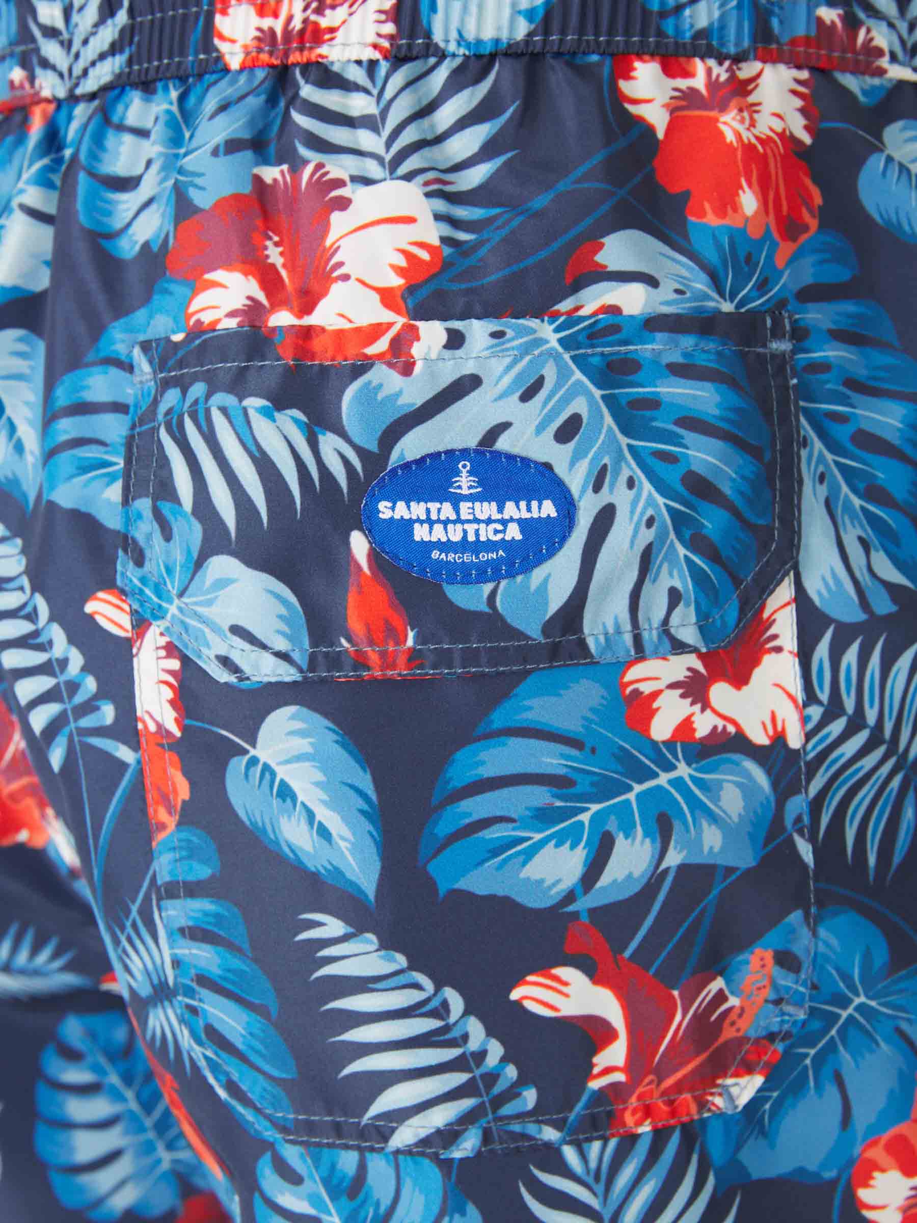 Santa Eulalia Hombre Barcelona Bañador Motivo Floral color Azul sku 561-001341 01 - Foto 5