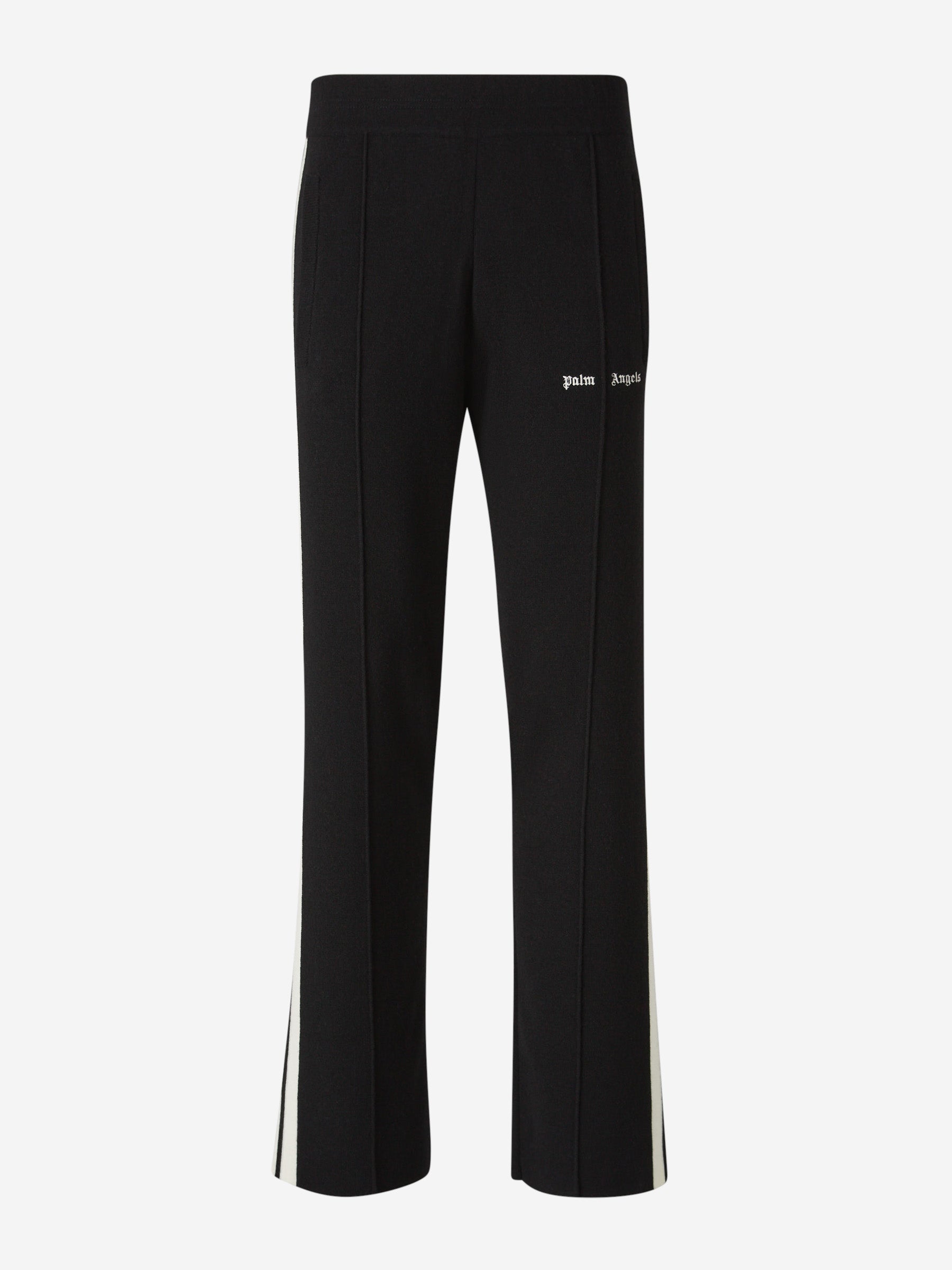 Palm Angels Logo Knit Joggers Hombre 521 003107 01