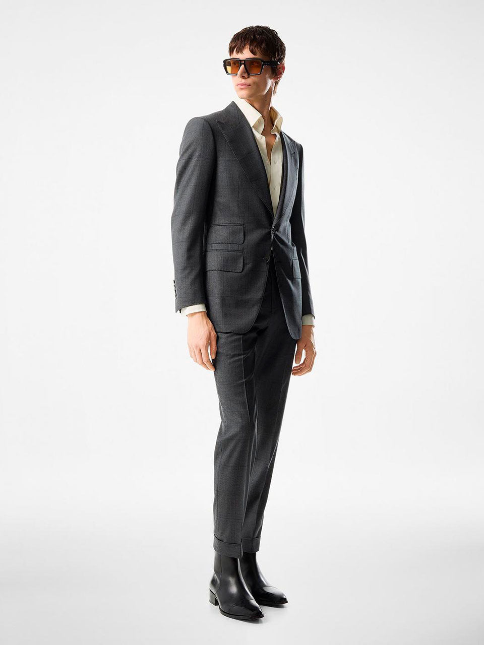 Plain Wool Suit