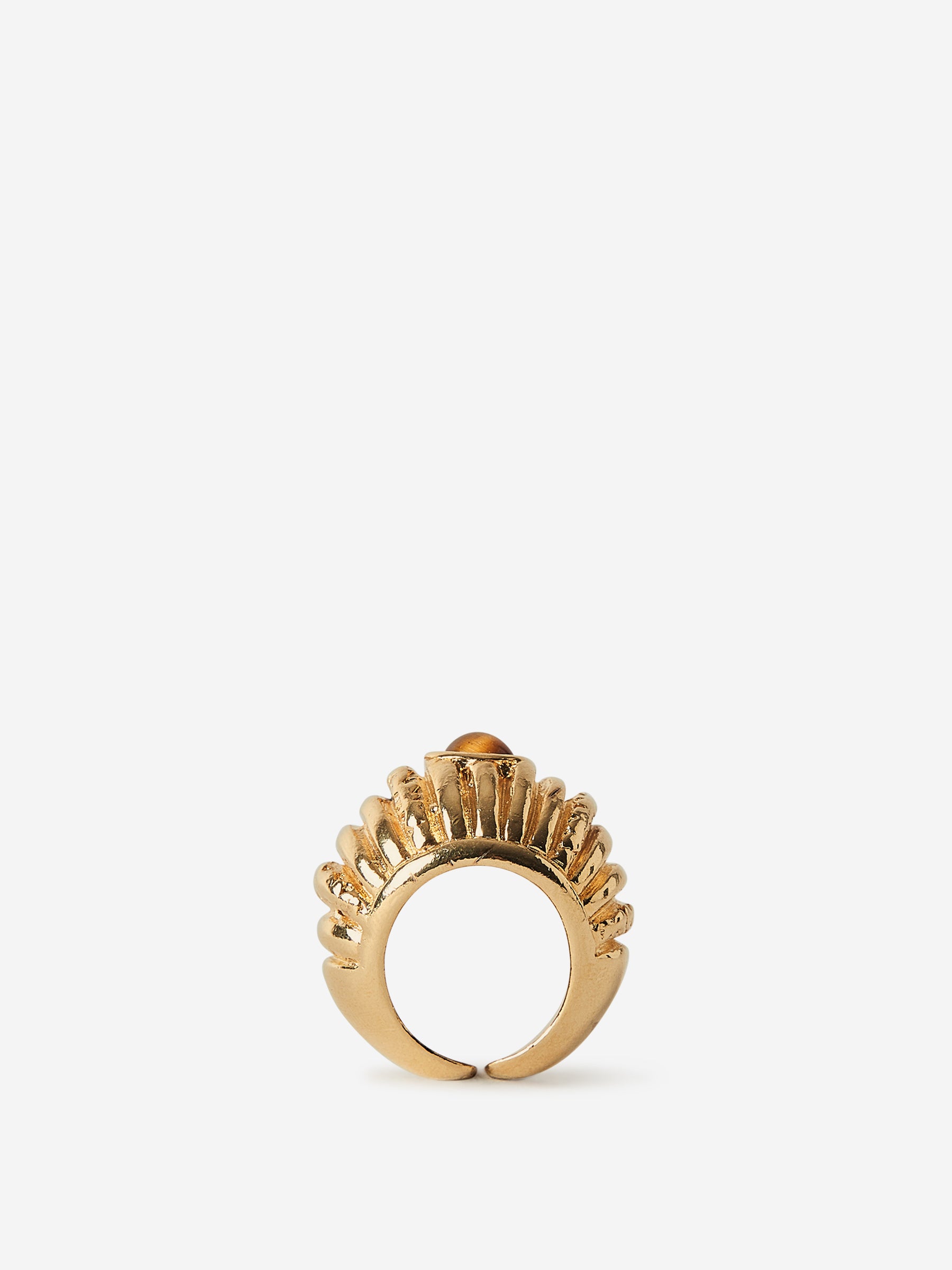 Paola Sighinolfi Mujer Barcelona Anillo Small Reef color Marrón sku 850-001491 04 - Foto 4