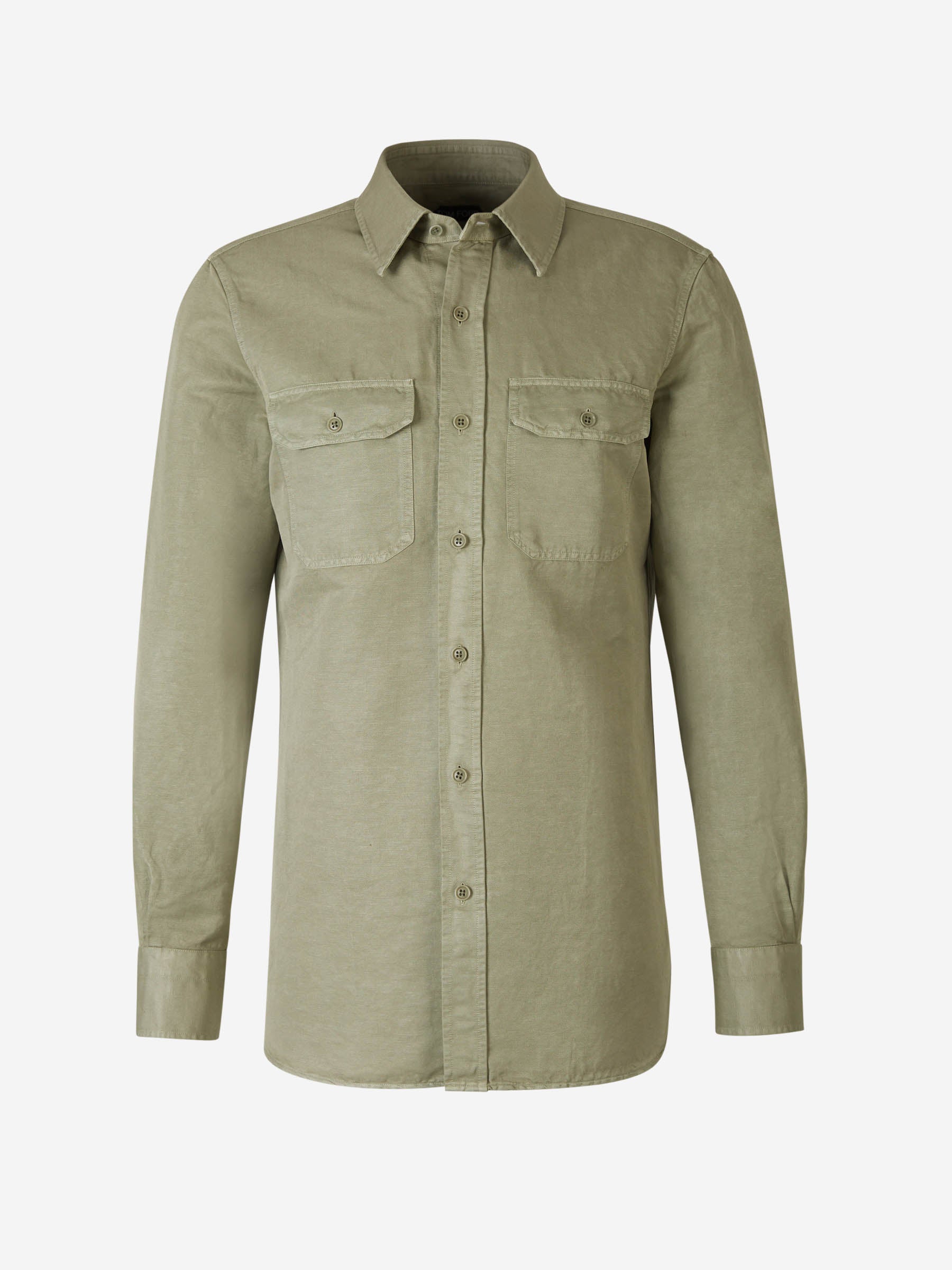 Tom Ford – Tom Ford Linen Military Shirt in Barcelona or Shop