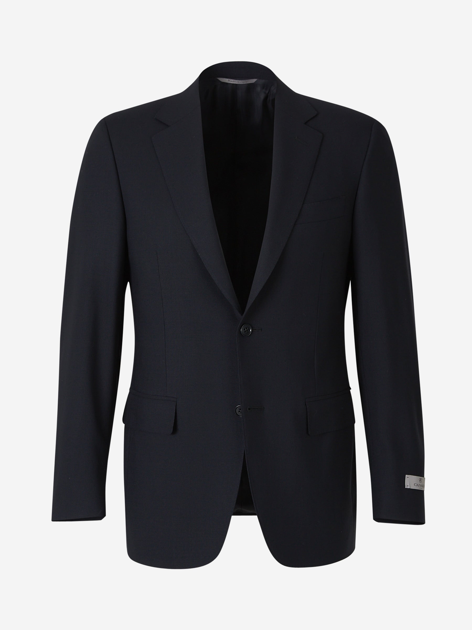 Canali Hombre Barcelona Americana Recta Lana color Azul Noche sku 301-000229 01 - Foto 1