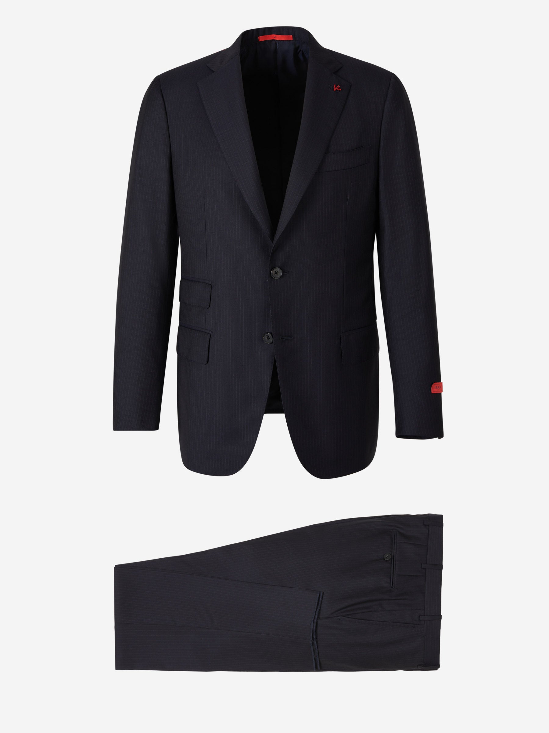 Isaia Gregory Striped Suit