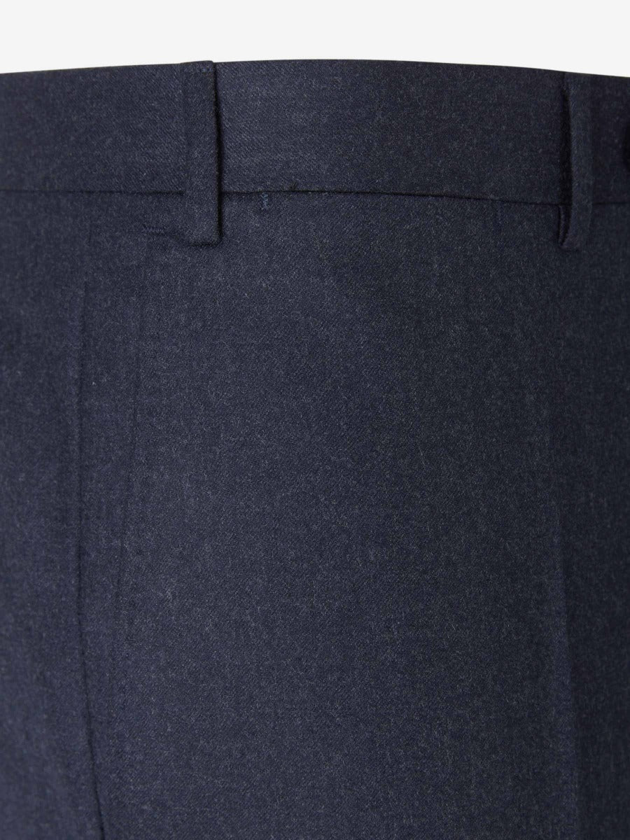 Canali Hombre Barcelona Pantalones Formales Lana color Azul Marino sku 321-000332 02 - Foto 4