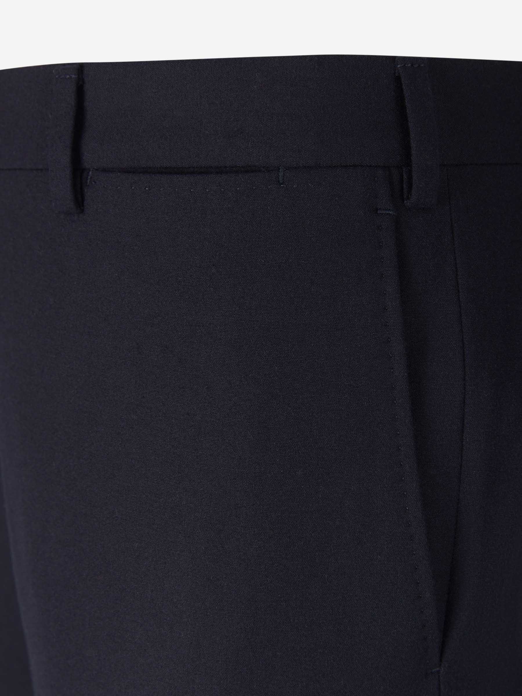 Marco Pescarolo Hombre Barcelona Pantalones Sastre Cashmere color Azul Noche sku 322-000402 02 - Foto 3