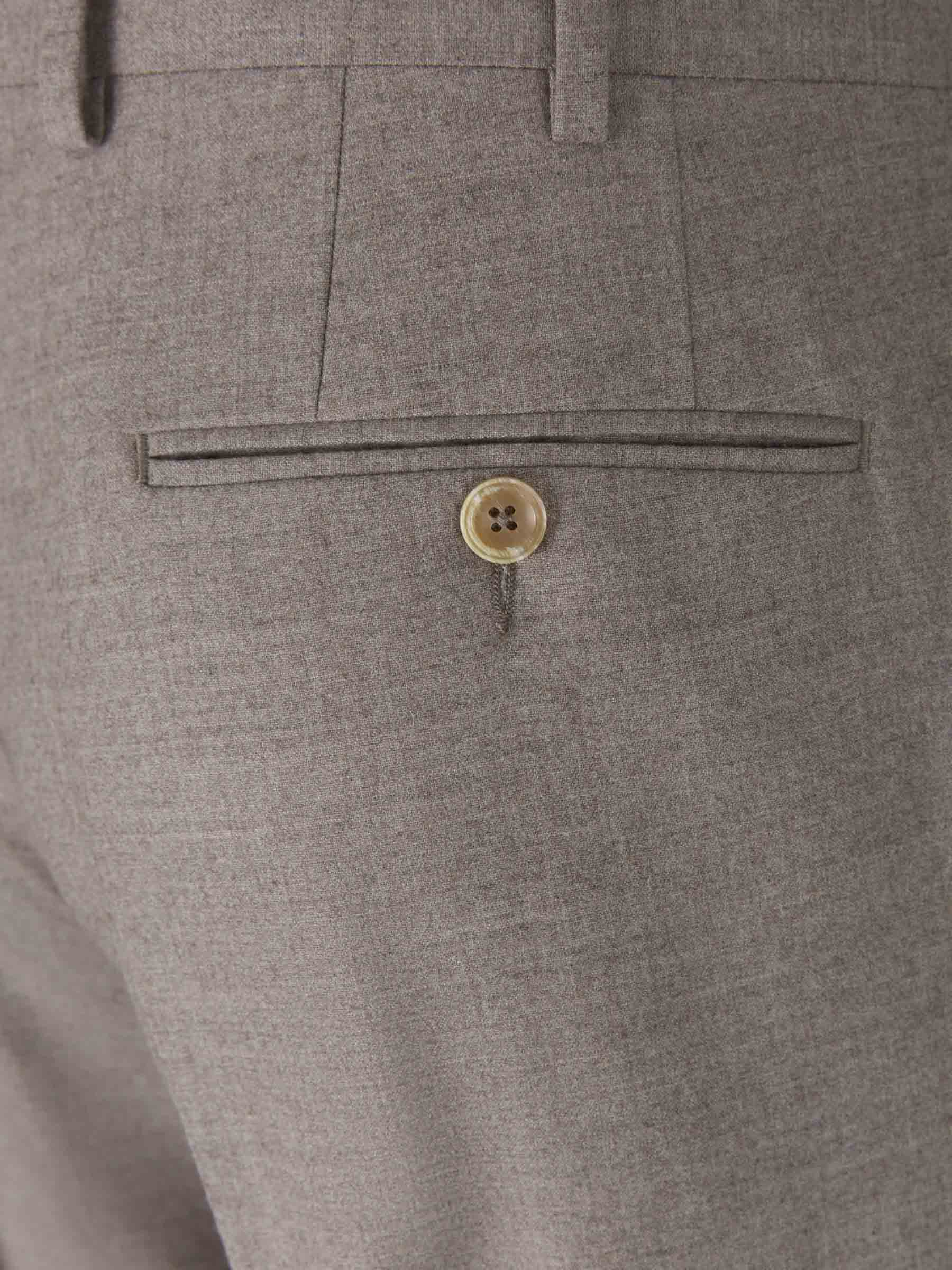 Marco Pescarolo Hombre Barcelona Pantalones Sastre Cashmere color Gris Piedra sku 322-000402 03 - Foto 4