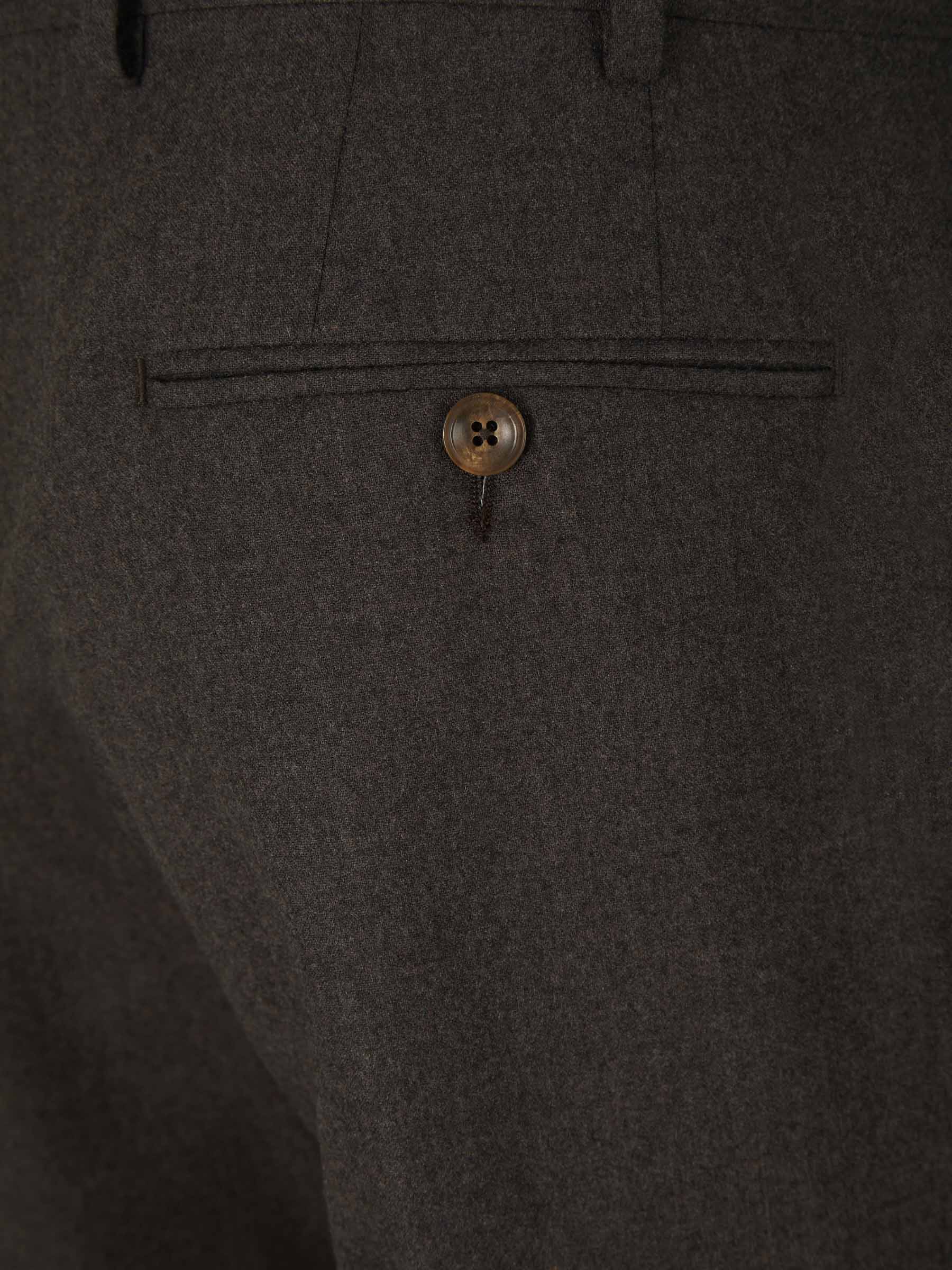 Marco Pescarolo Hombre Barcelona Pantalones Sastre Cashmere color Marrón sku 322-000402 05 - Foto 4