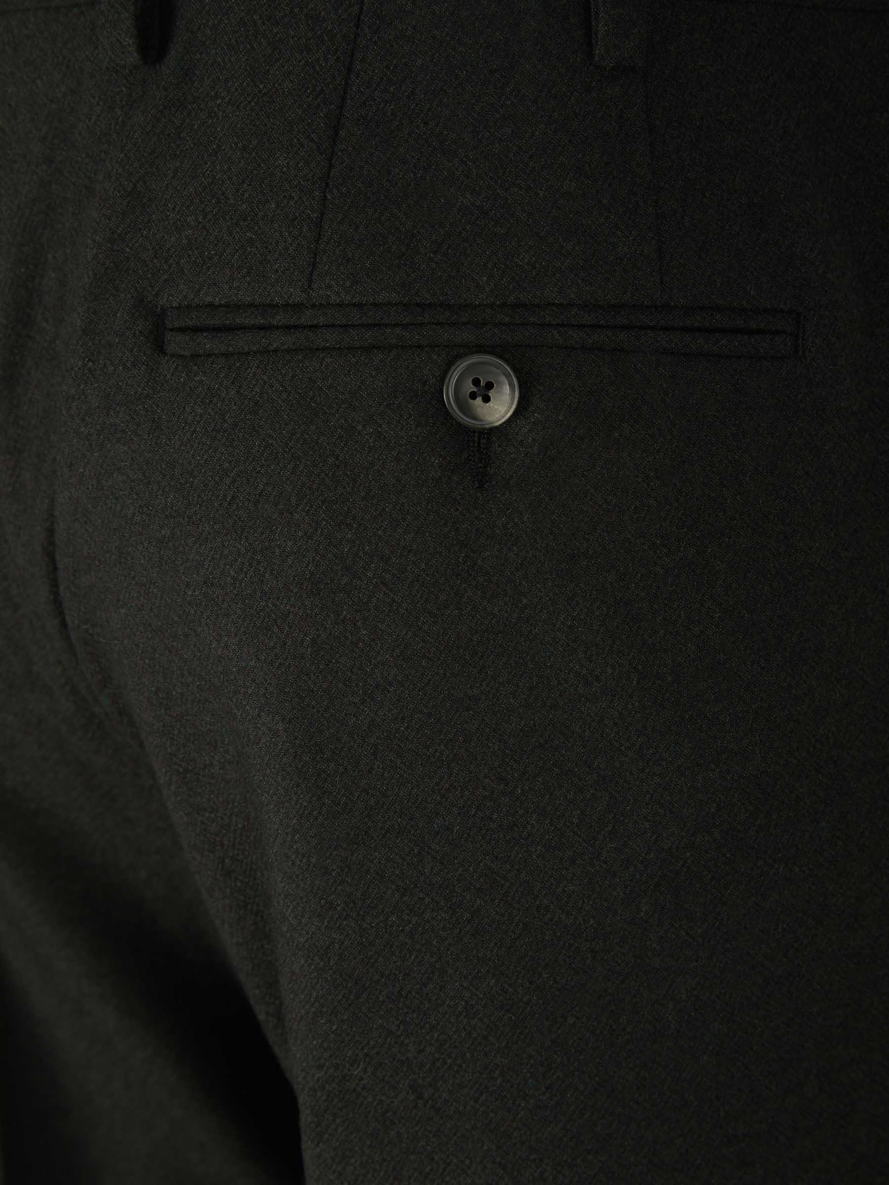 Marco Pescarolo Hombre Barcelona Pantalones Sastre Cashmere color Verde Oscuro sku 322-000402 06 - Foto 4