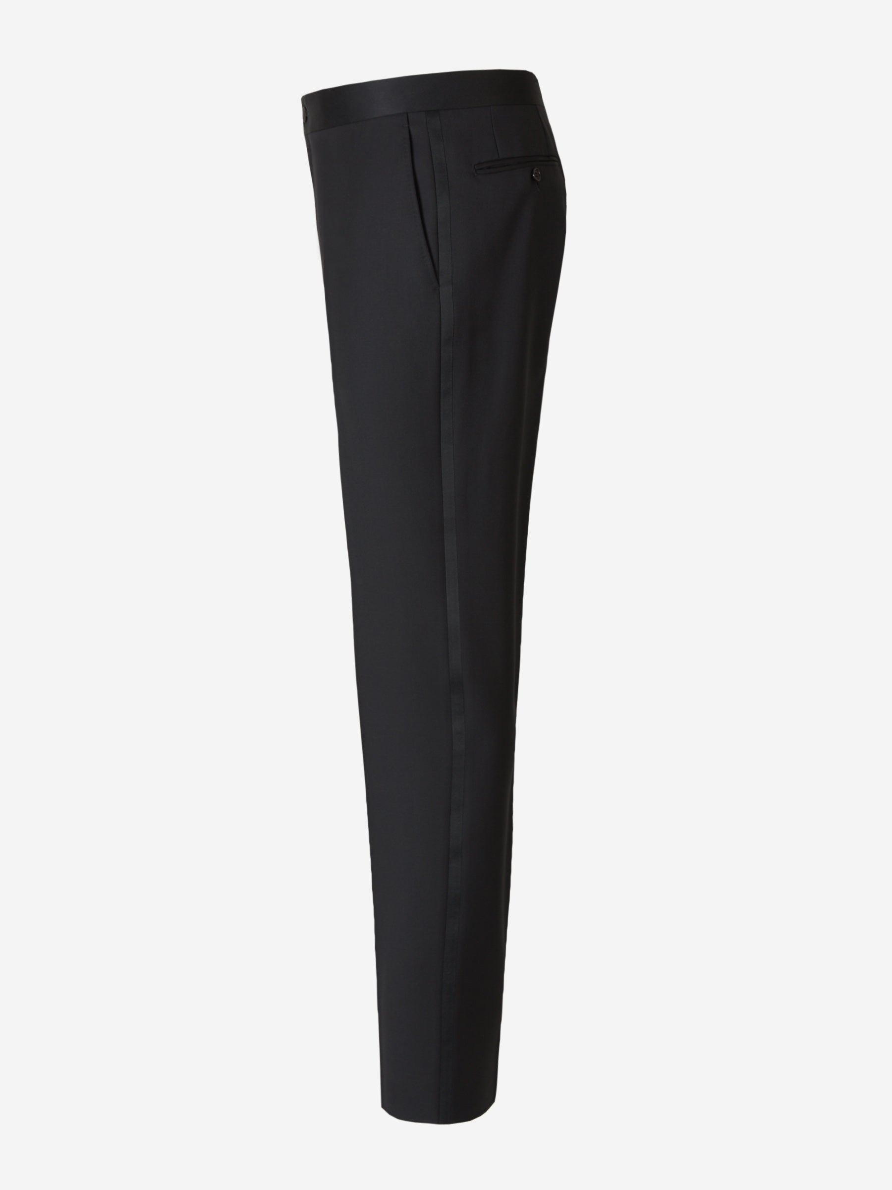 Canali Hombre Barcelona Smoking de Lana color Negro sku 331-000084 01 - Foto 7