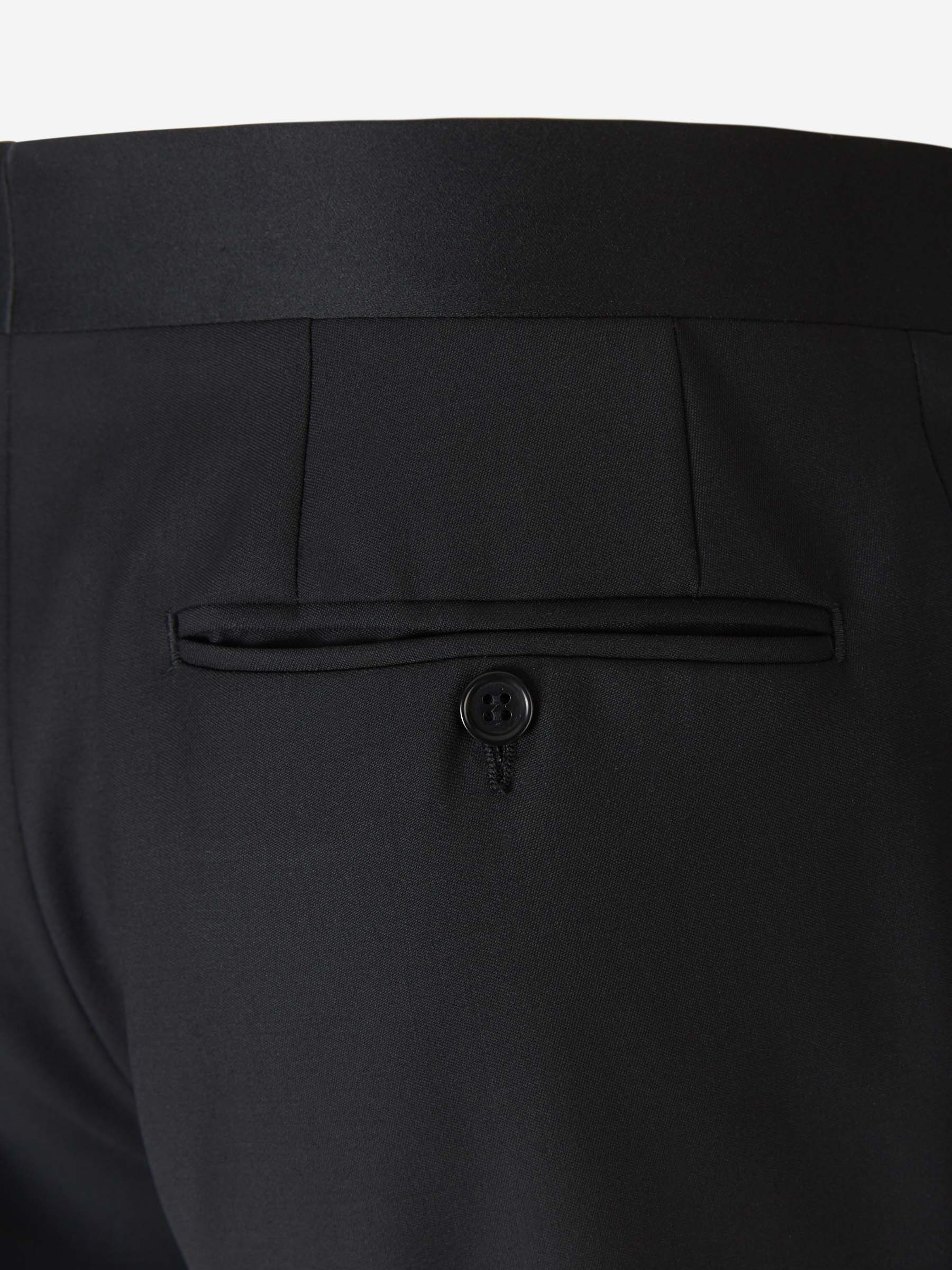 Canali Hombre Barcelona Smoking de Lana color Negro sku 331-000084 01 - Foto 10