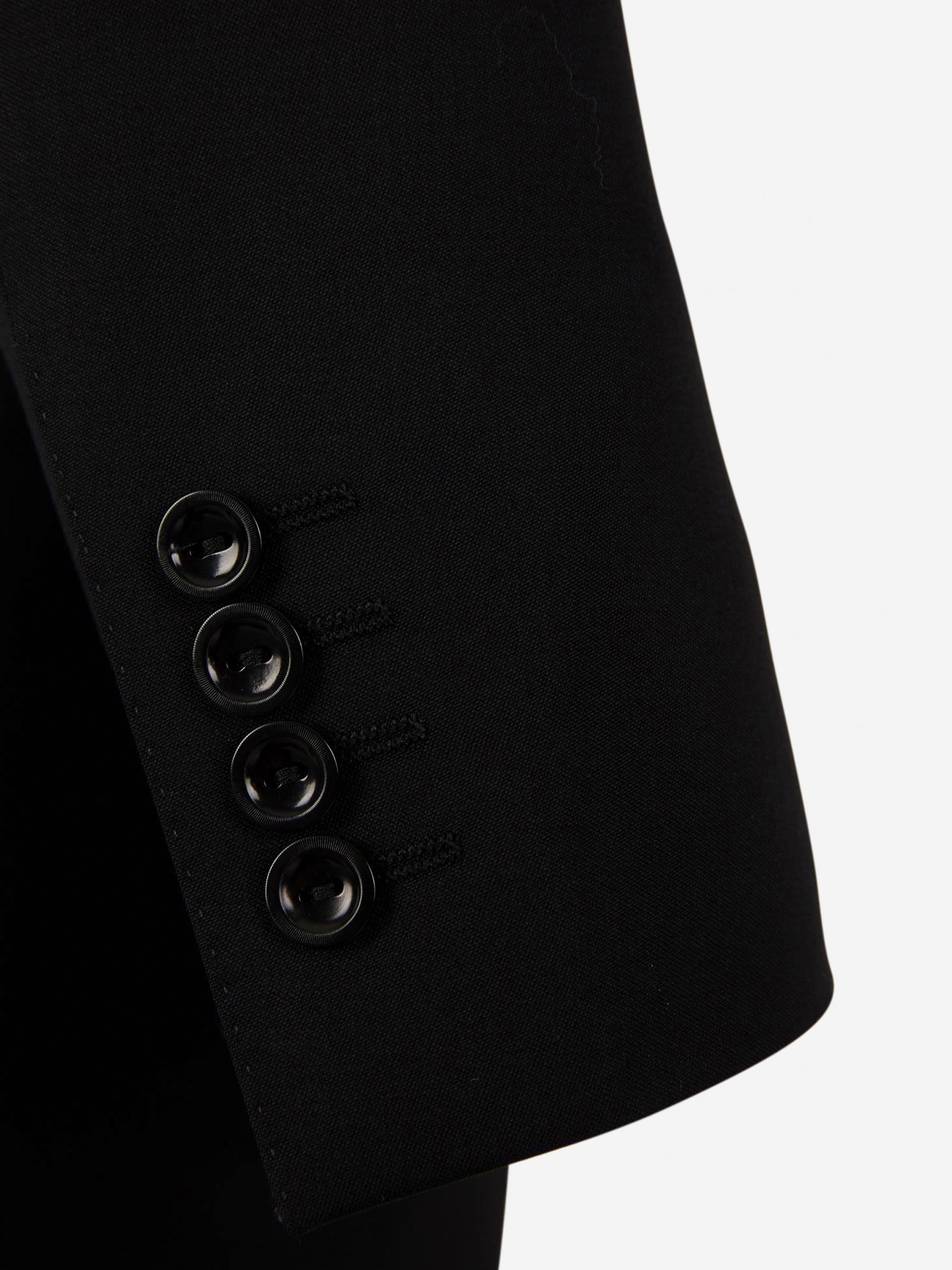 Canali Hombre Barcelona Chaqué de Lana color Negro sku 332-000058 01 - Foto 4