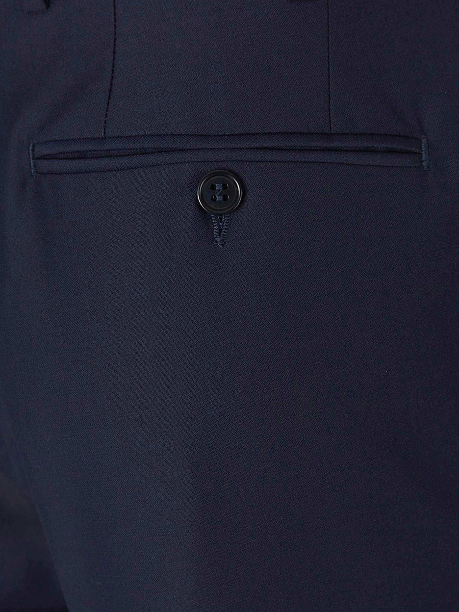 Canali Chaqué Y Pantalón Lana color Azul Noche sku 332-000070 01 - Foto 11