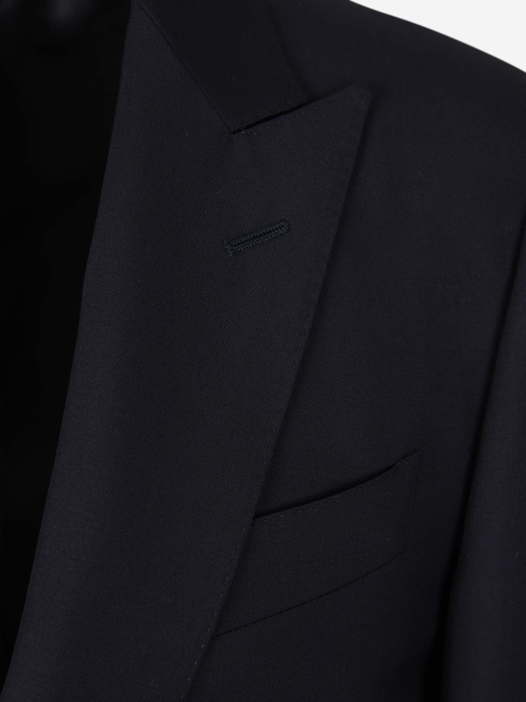 Canali Hombre Barcelona Chaqué Y Pantalón Lana color Azul Noche sku 332-000095 01 - Foto 3