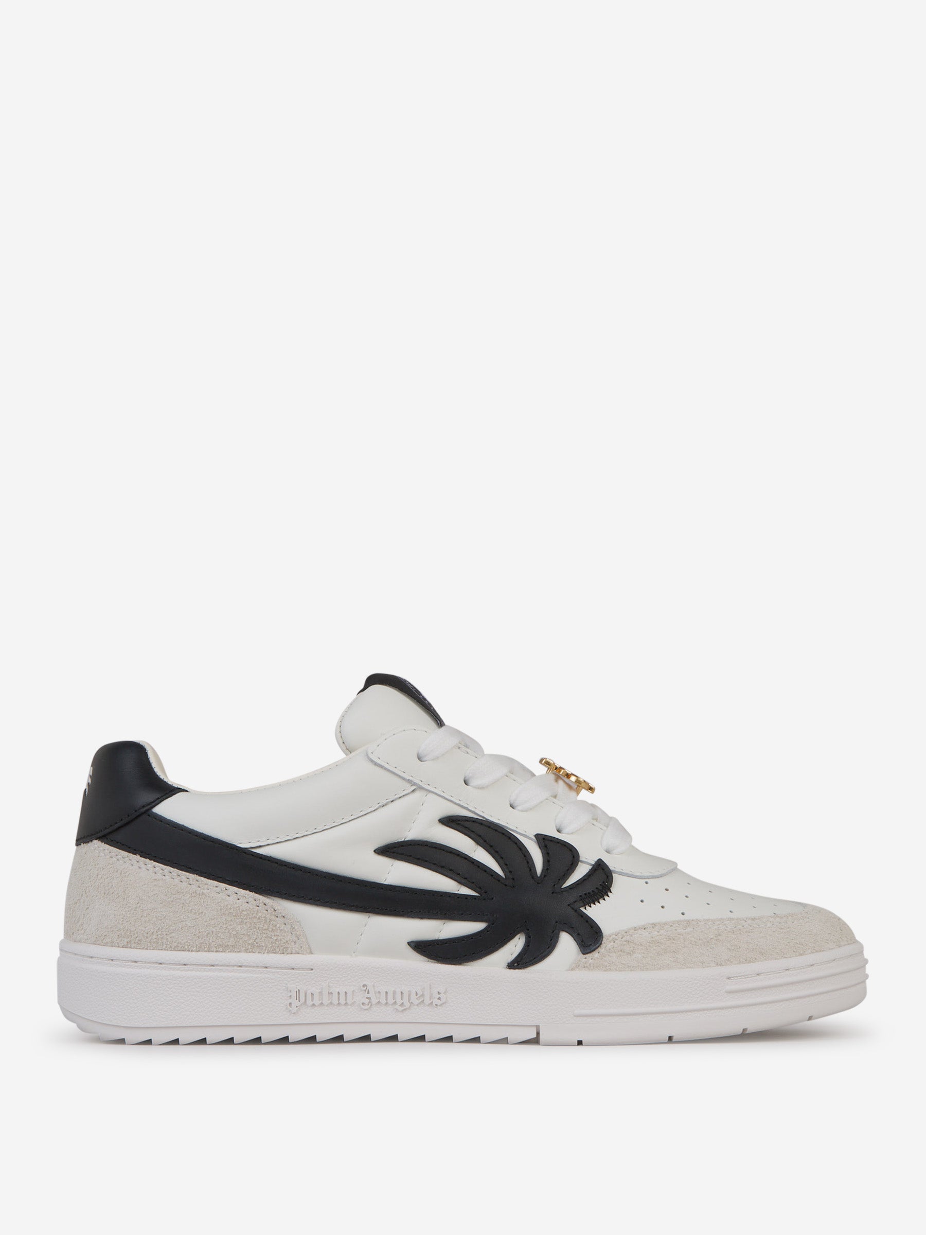 Palm Angels Hombre Barcelona Sneakers Universitarias Palm color Blanco y Negro sku 616-002662 01 - Foto 1