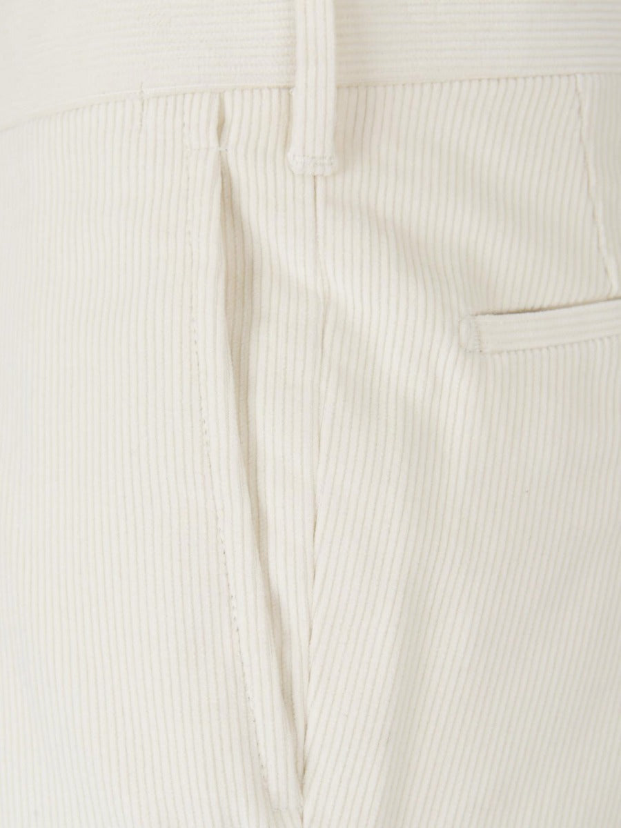 Santa Eulalia Hombre Barcelona Pantalones Pinzas Pana color Crema sku 521-002557 06 - Foto 3