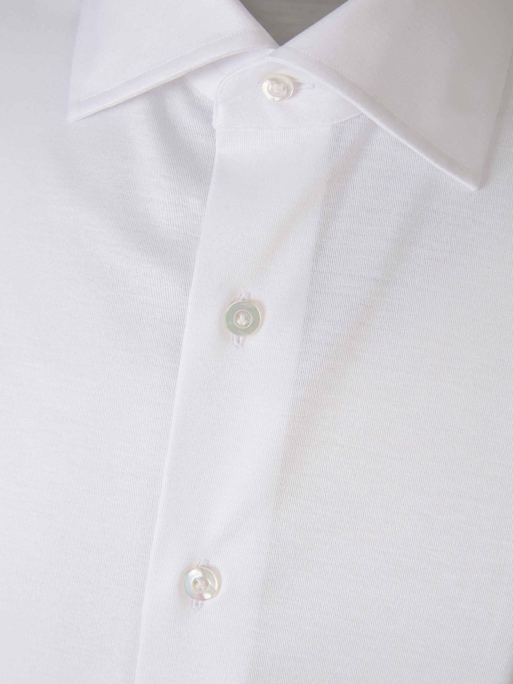 Fray Hombre Barcelona Camisa Micro Punto color Blanco sku 531-006072 05 - Foto 3