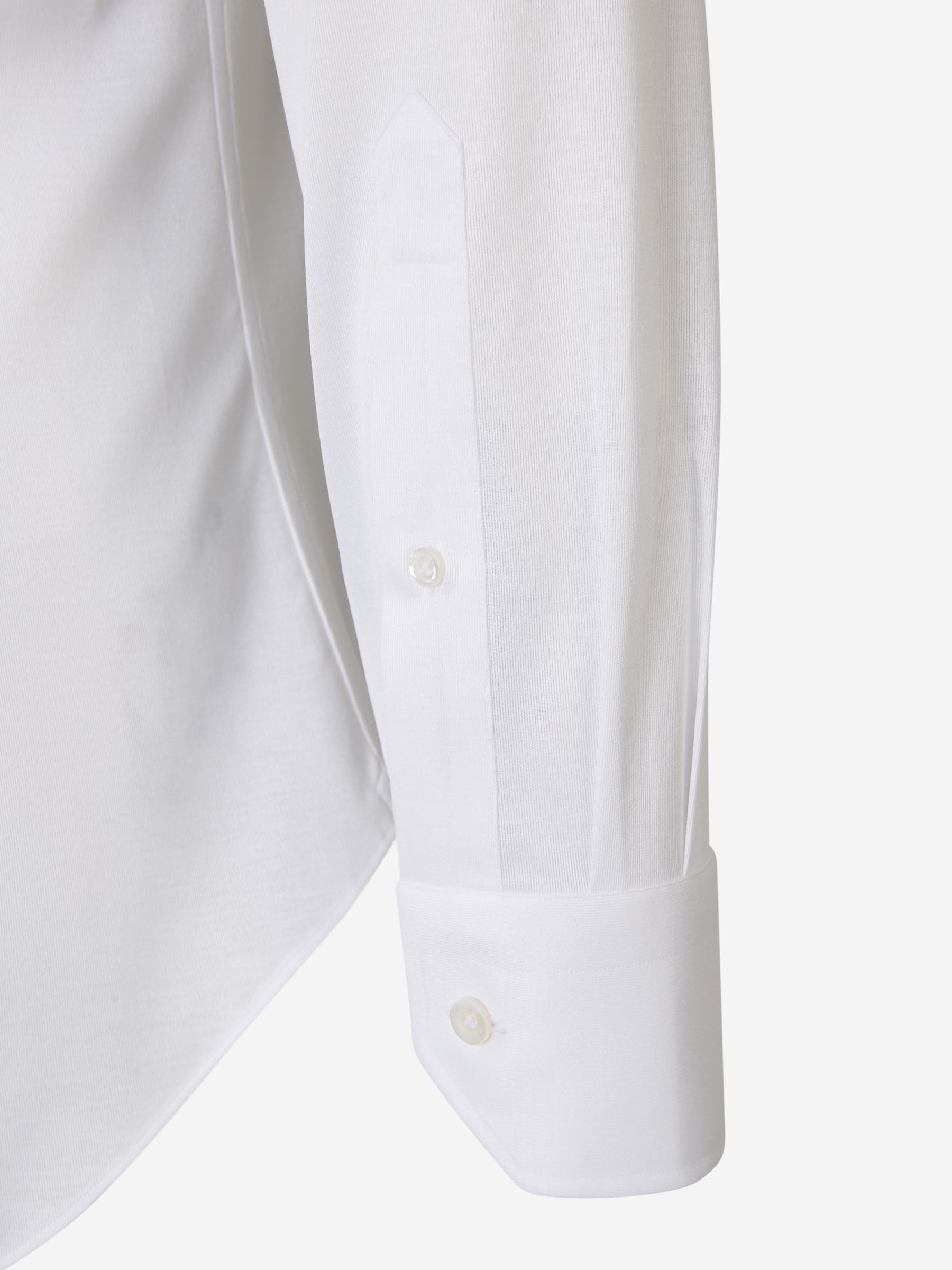Fray Hombre Barcelona Camisa Micro Punto color Blanco sku 531-006072 05 - Foto 4