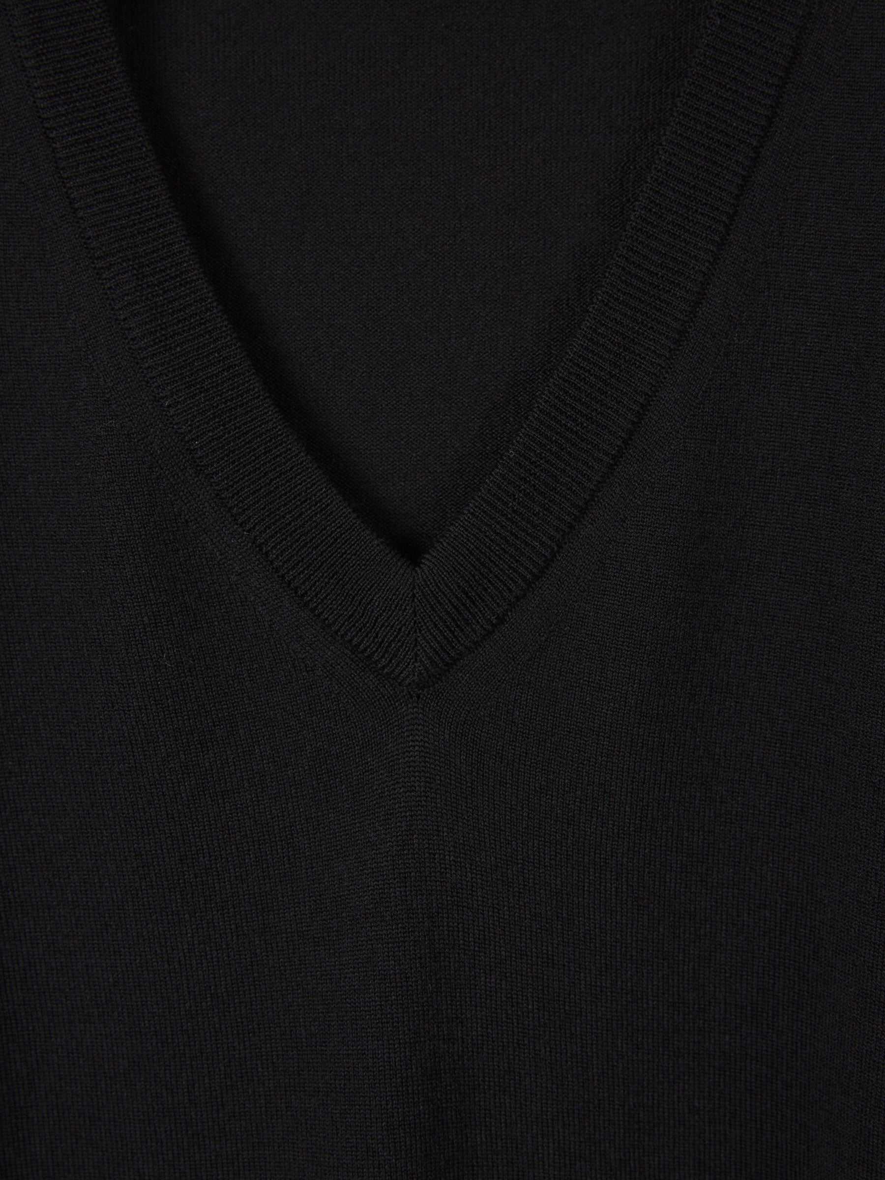 Zanone Hombre Barcelona Jersey Punto Lana color Negro sku 542-002131 04 - Foto 3