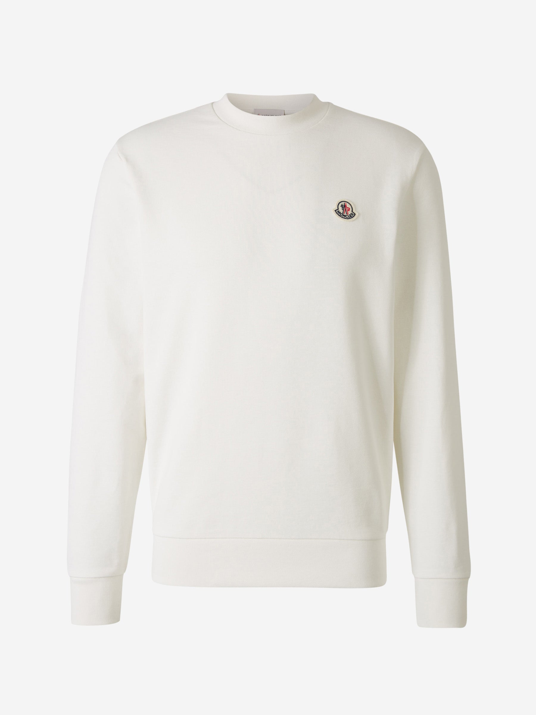 Moncler Hombre Barcelona Sudadera Algodón Logo color Blanco sku 545-001496 01 - Foto 1