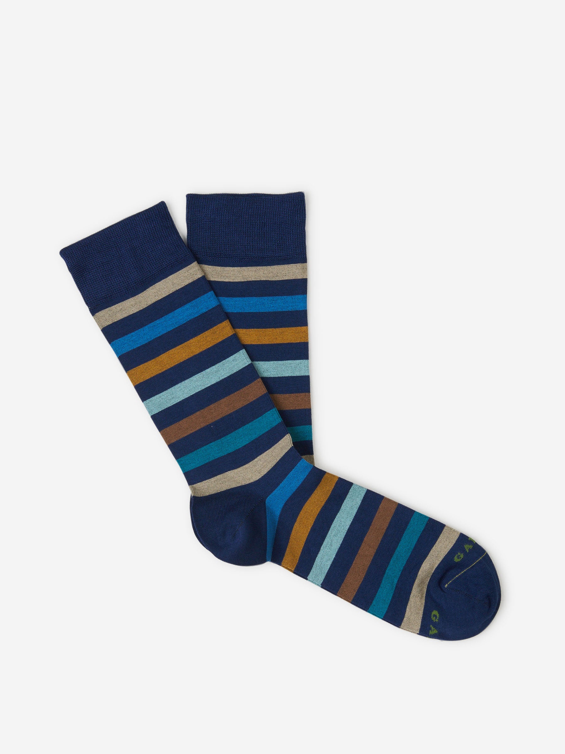 Gallo Hombre Barcelona Calcetines Motivo Rayas color Azul sku 642-000498 01 - Foto 1