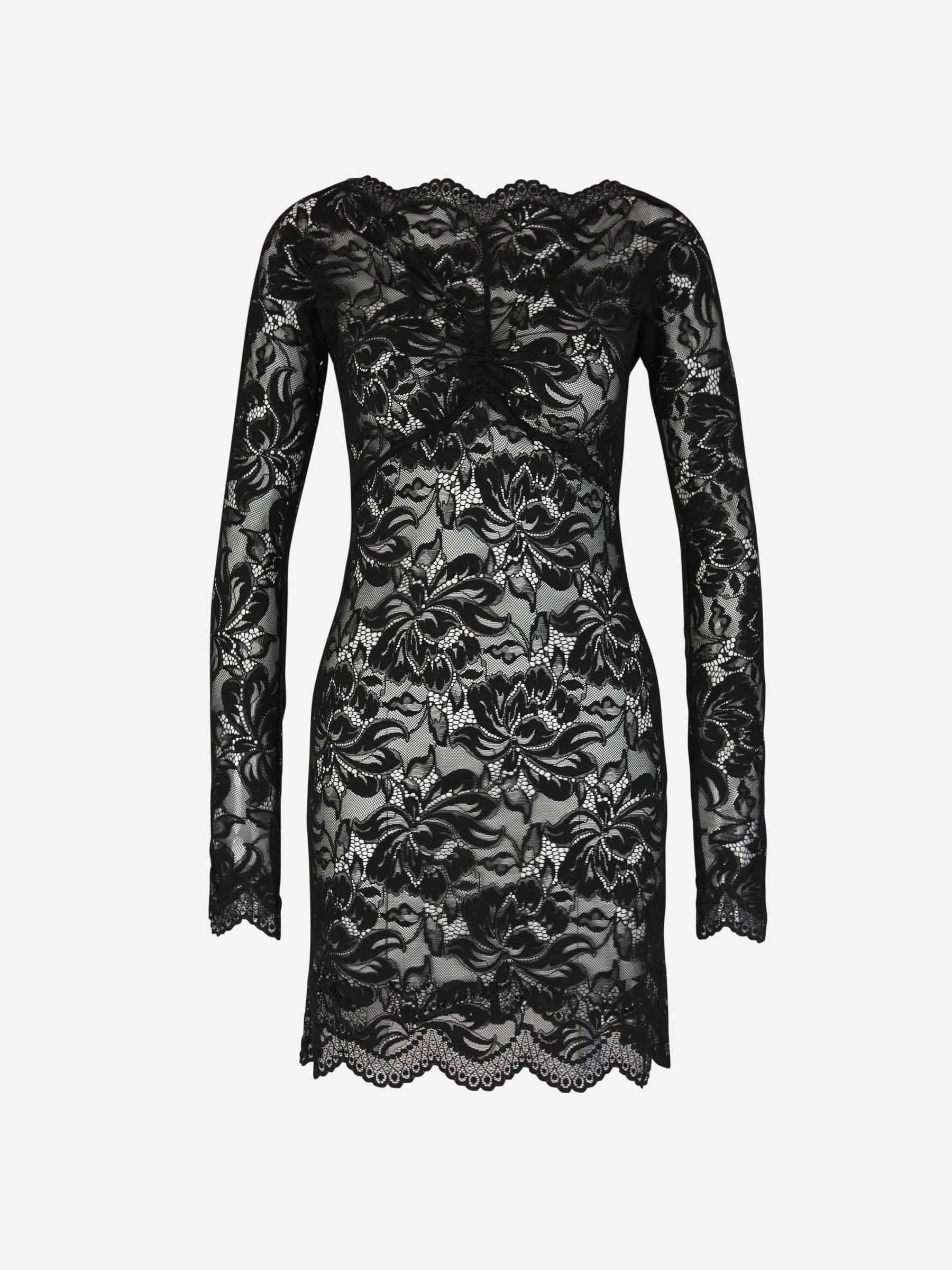Rabanne Rabanne Lace Mini Dress in Barcelona or Shop Online Mujer 731-005870 01 Rabanne Rabanne Lace Mini Dress in Barcelona or Shop Online Mujer 731-005870 01