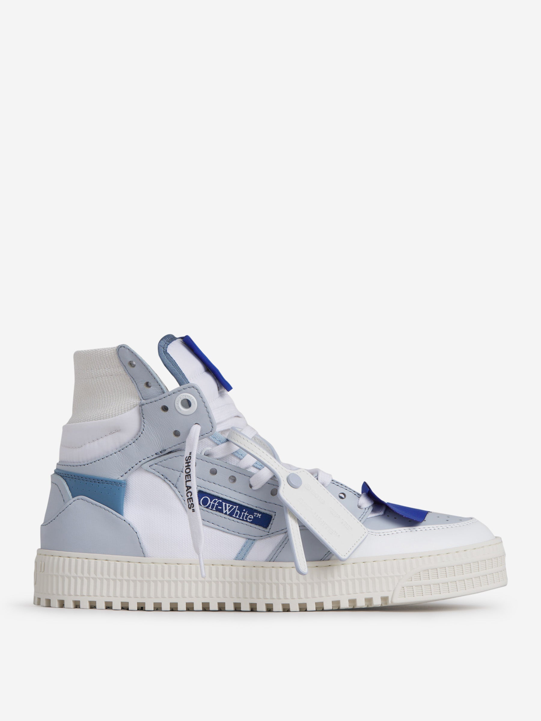 Blue off court sneakers top