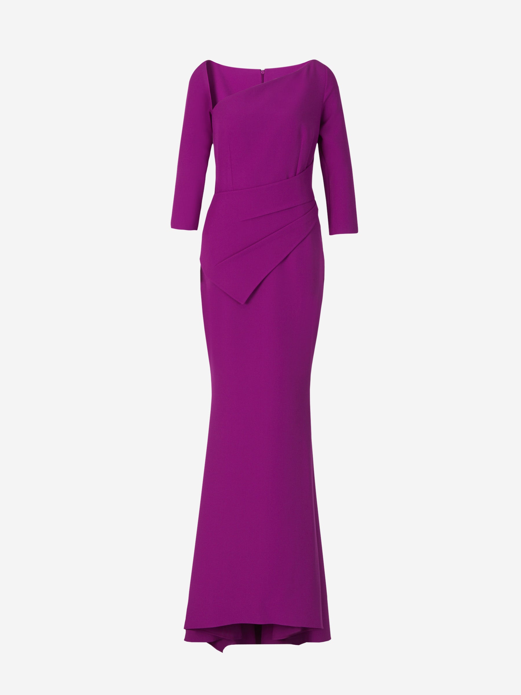 fitted lace wedding dress Ginkgo Long Dress in Lavender – Maison Safiyaa USA