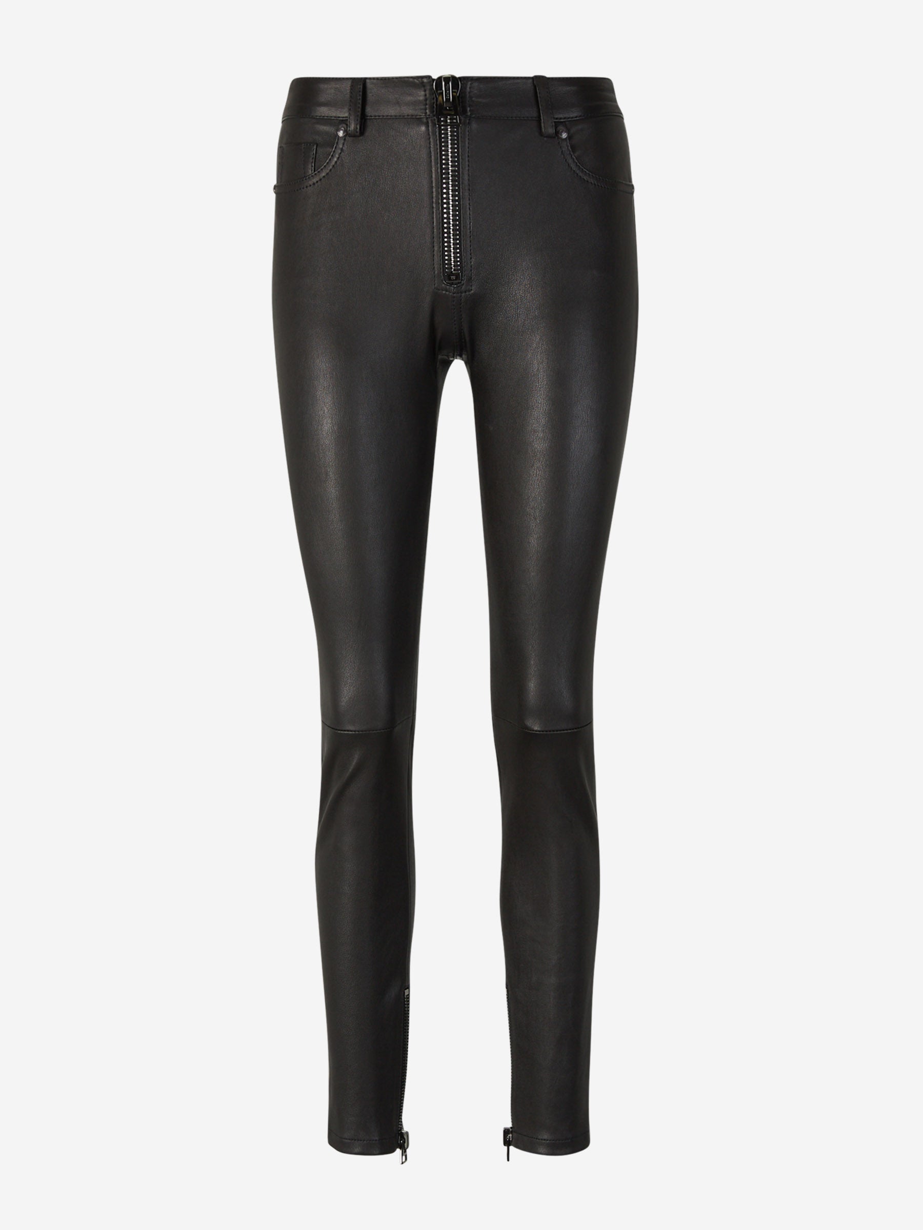 Tom Ford Zipper Leather Pants