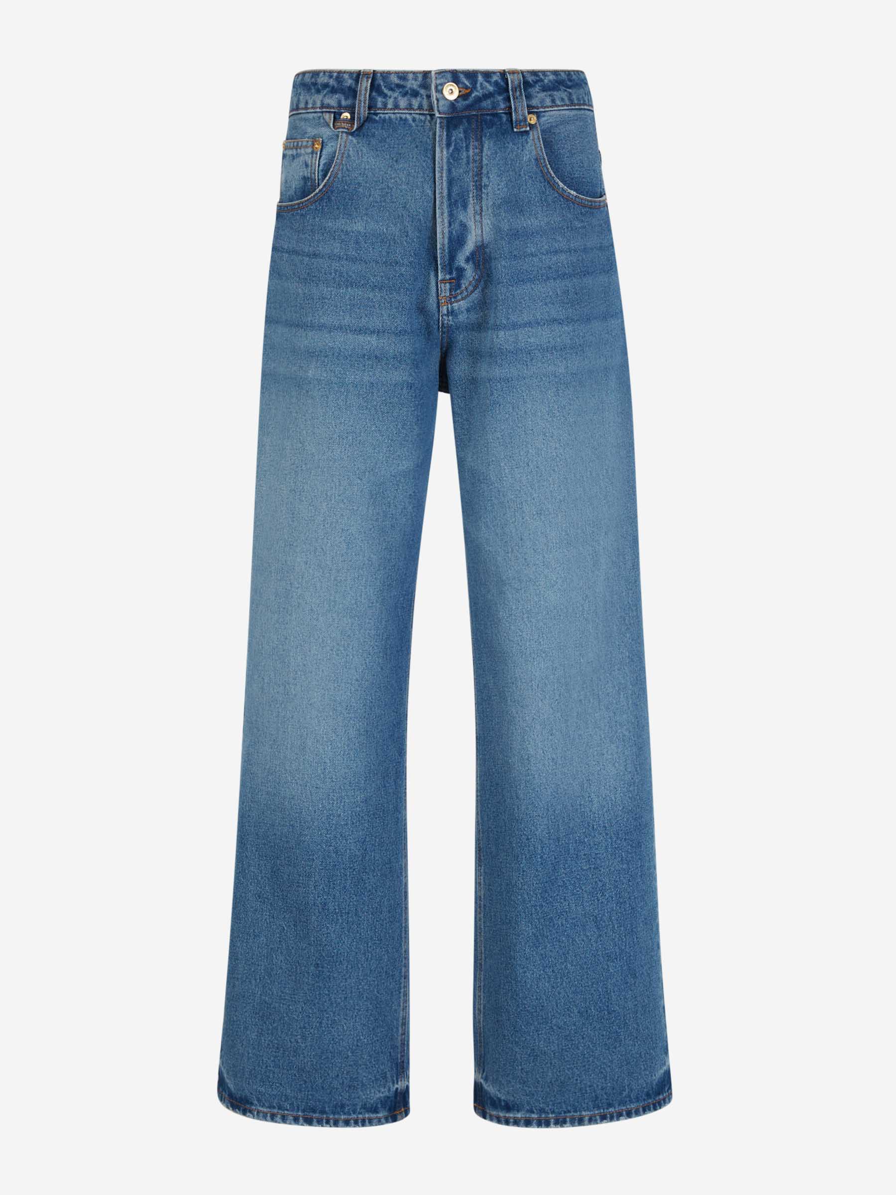パンツ JACQUEMUS/LE DE NIMES LARGE DENIM Jacquemus – Jeans Le de-Nîmes large Mujer 763-001502 01