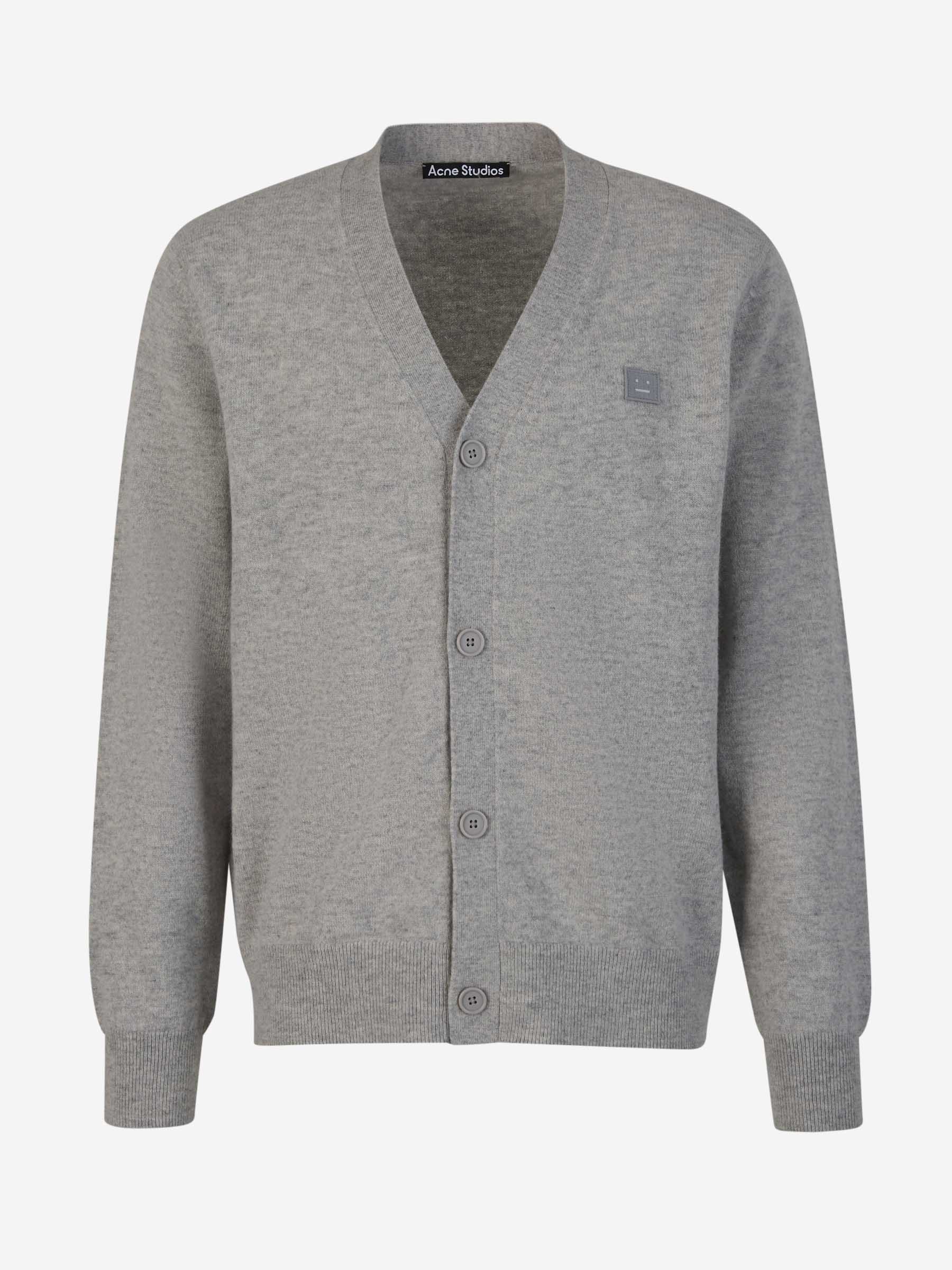 Acne studios on sale face cardigan